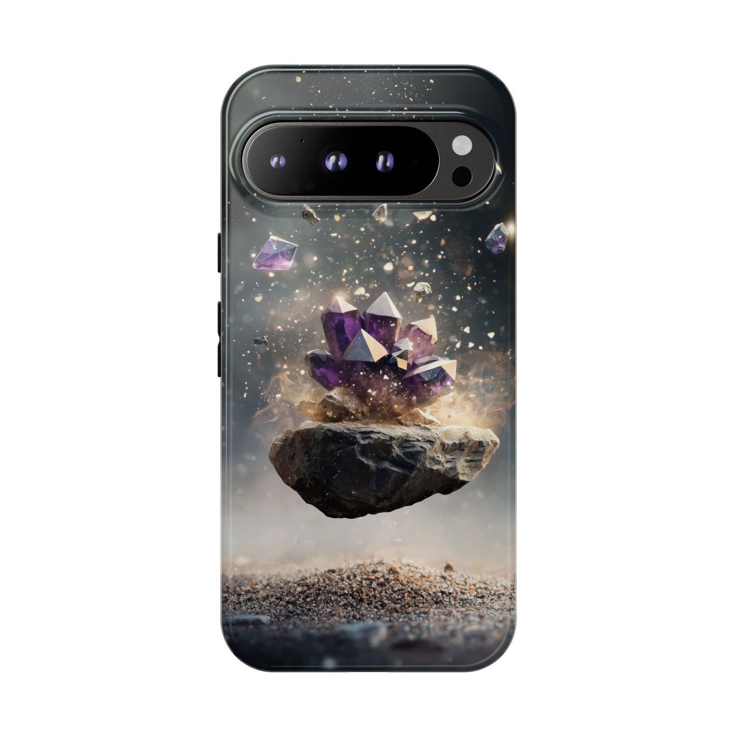 Mystic Amethyst Stones Phone Case for iPhone, Samsung & Google Pixel
