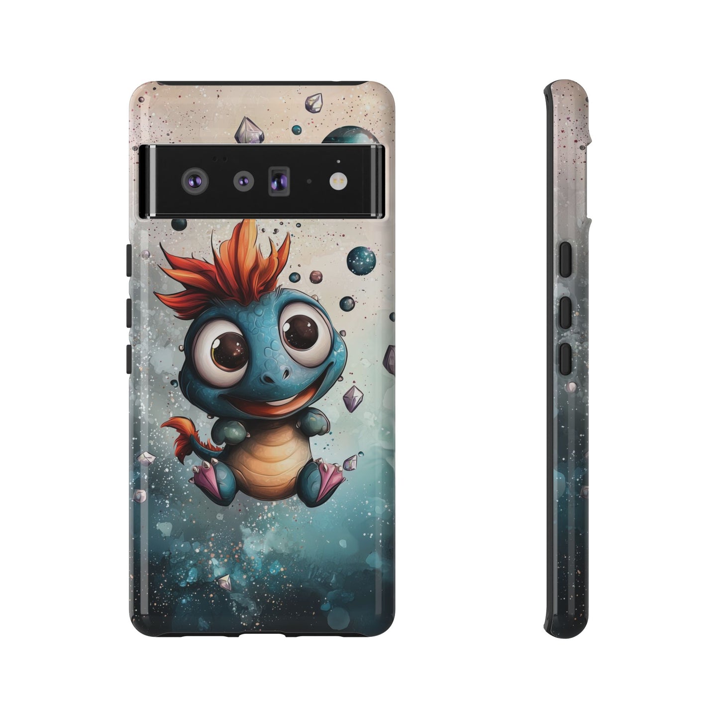 Cosmic Baby Dragon Phone Case for iPhone, Samsung, Google Pixel