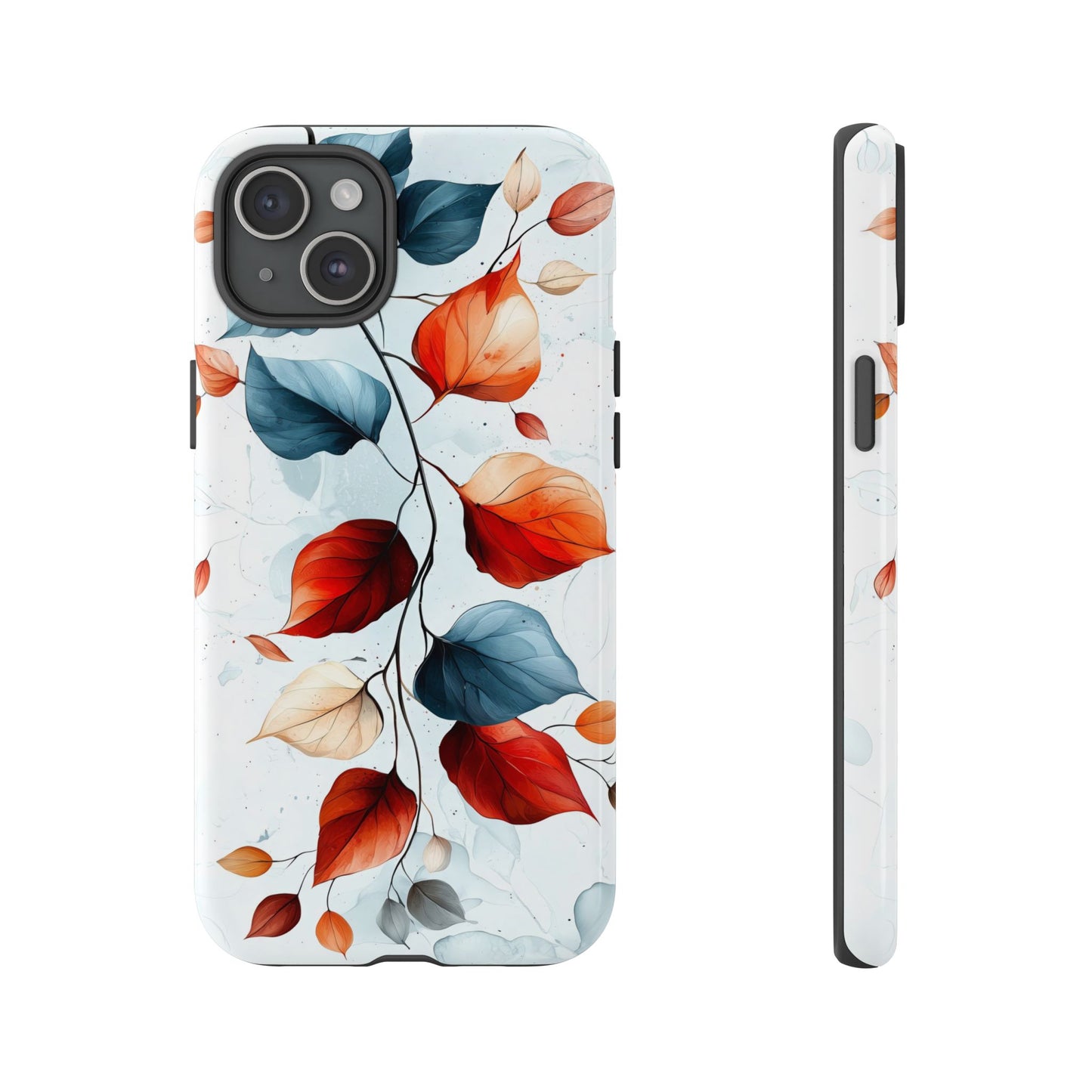 Crimson Drift | Minimalist Botanical Phone Case for iPhone, Pixel & Samsung
