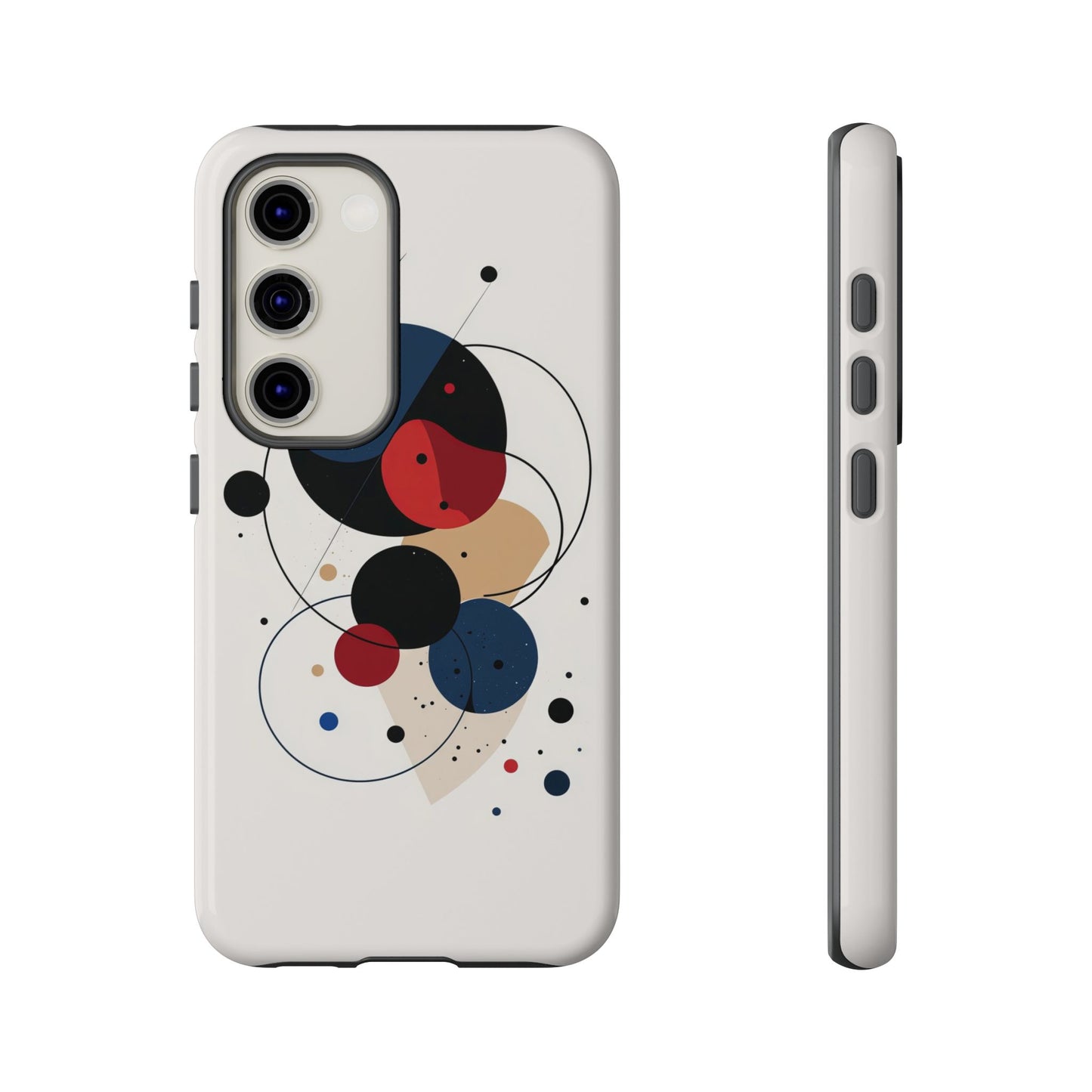 Celestial Flow – Abstract Minimal Art Phone Case for iPhone, Samsung & Pixel