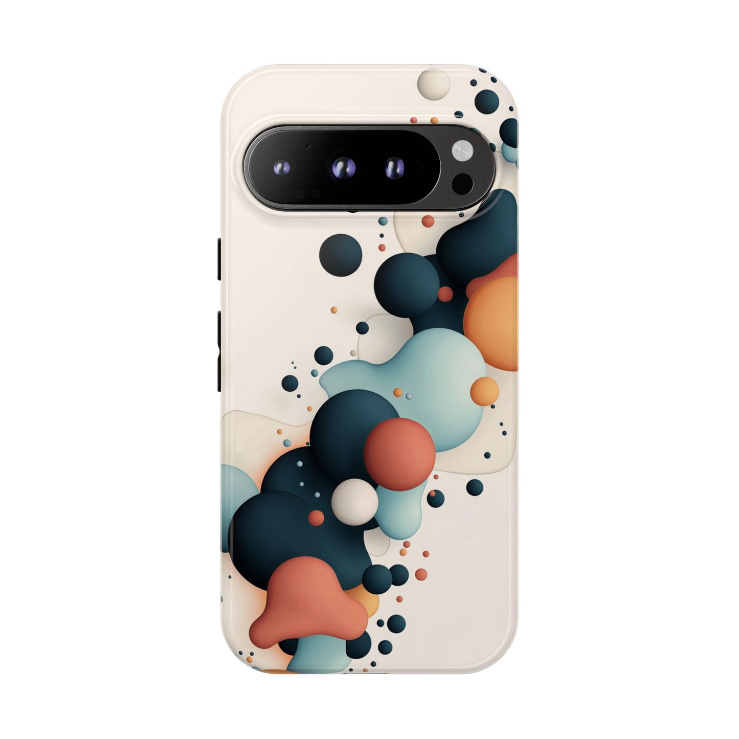 Bubble Rush – Abstract Burst Phone Case for iPhone, Samsung & Pixel