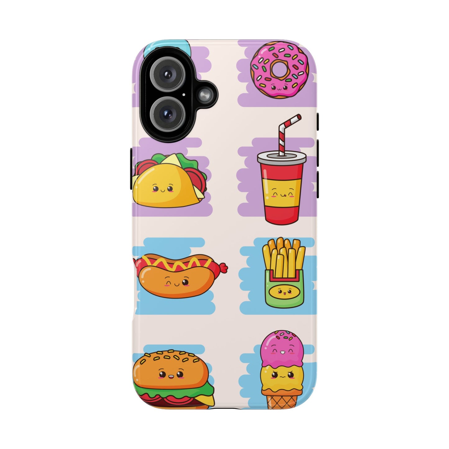 Kawaii Fast Food Phone Case β Cute & Fun Design for iPhone, Samsung, Google Pixel