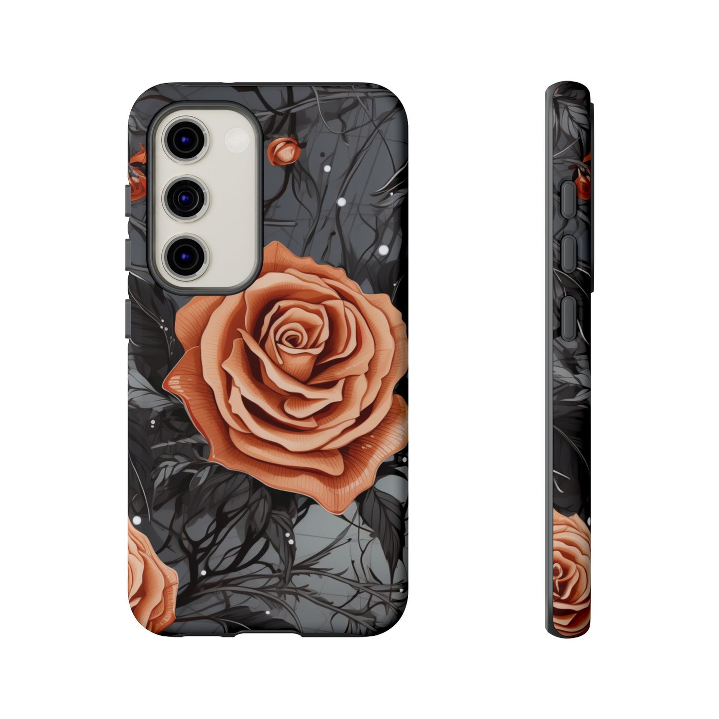 Mystic Noir Rose Mobile Case