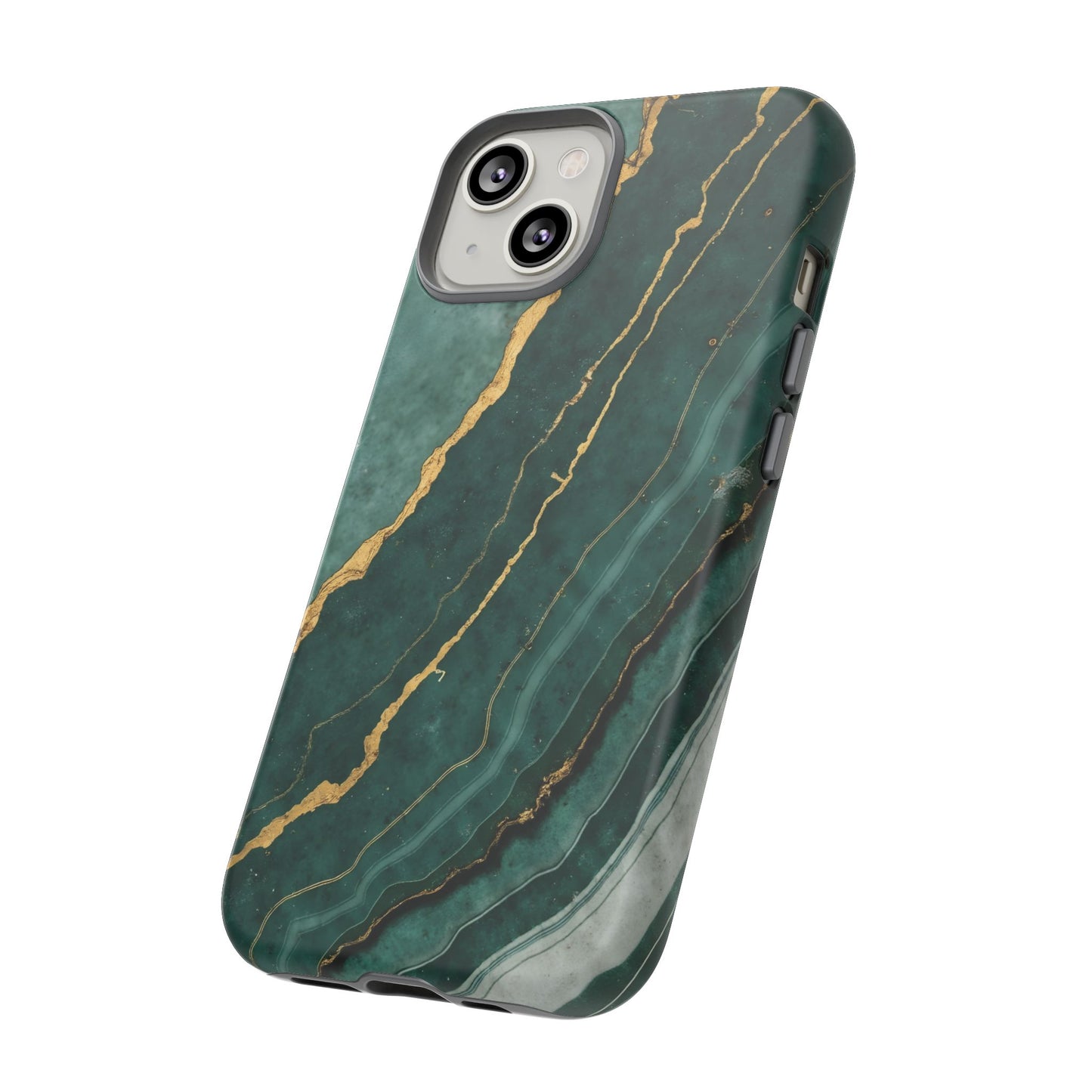 Jade Green Marble Case Design