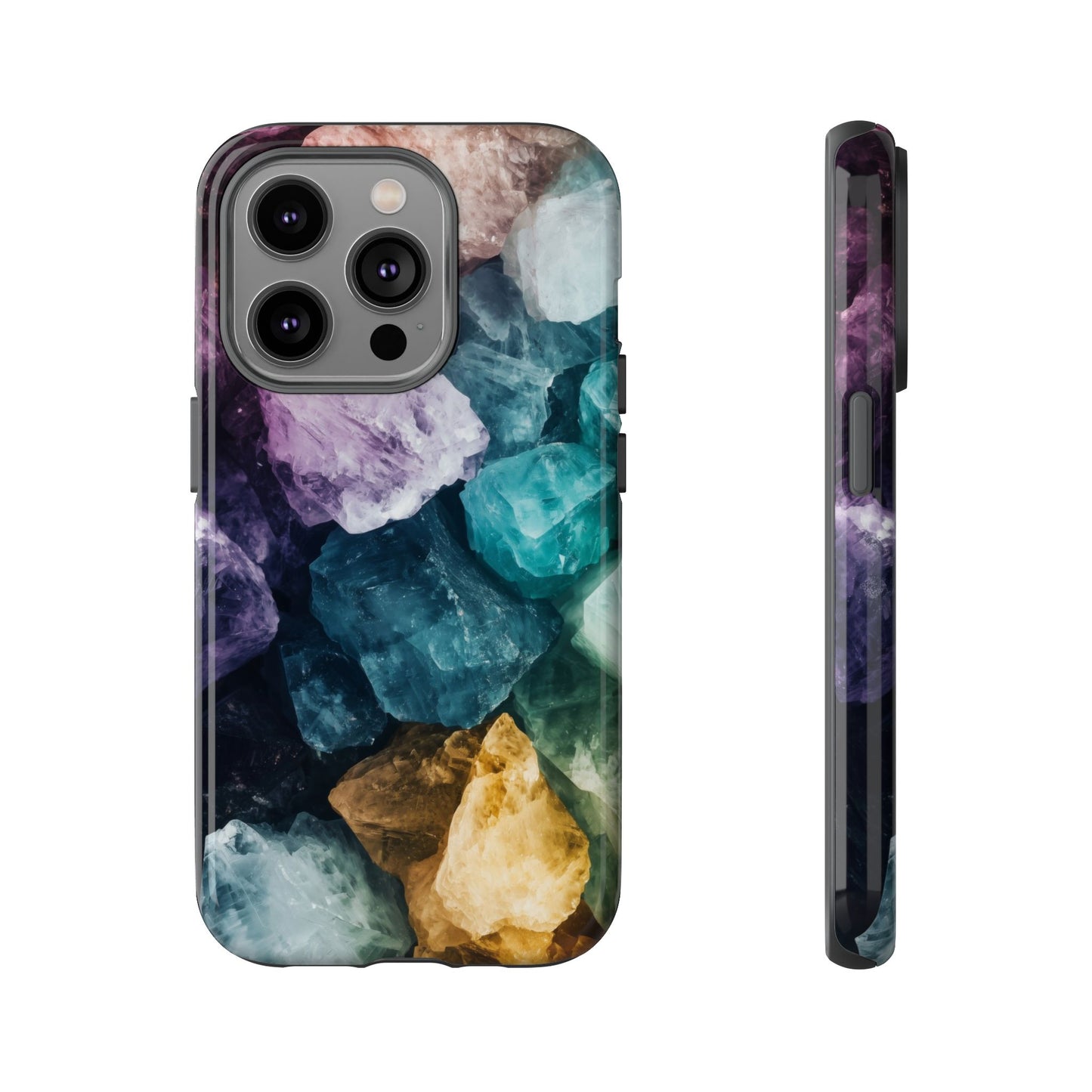 Crystal Gemstone Phone Case for iPhone, Samsung & Google Pixel