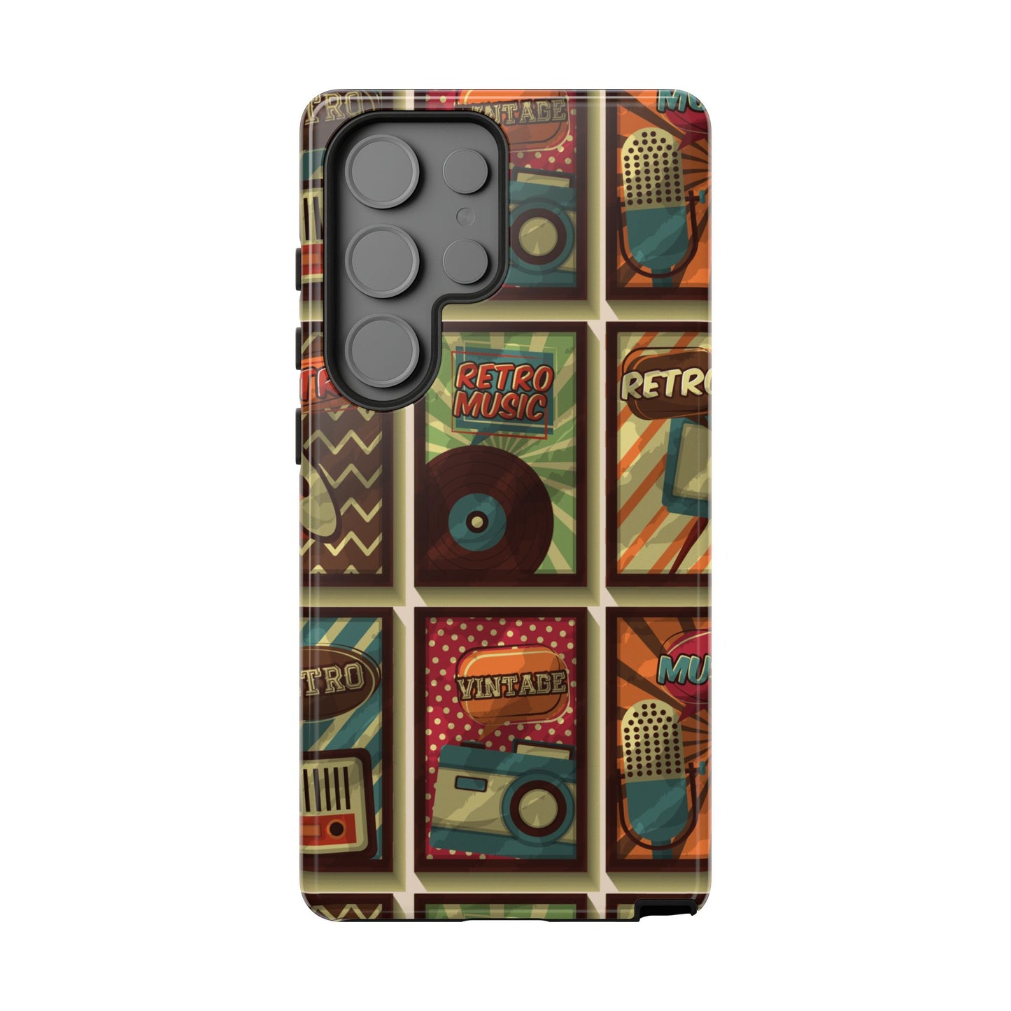 Retro Vintage Poster Phone Case β Aesthetic Nostalgic Design for iPhone, Samsung & Google Pixel