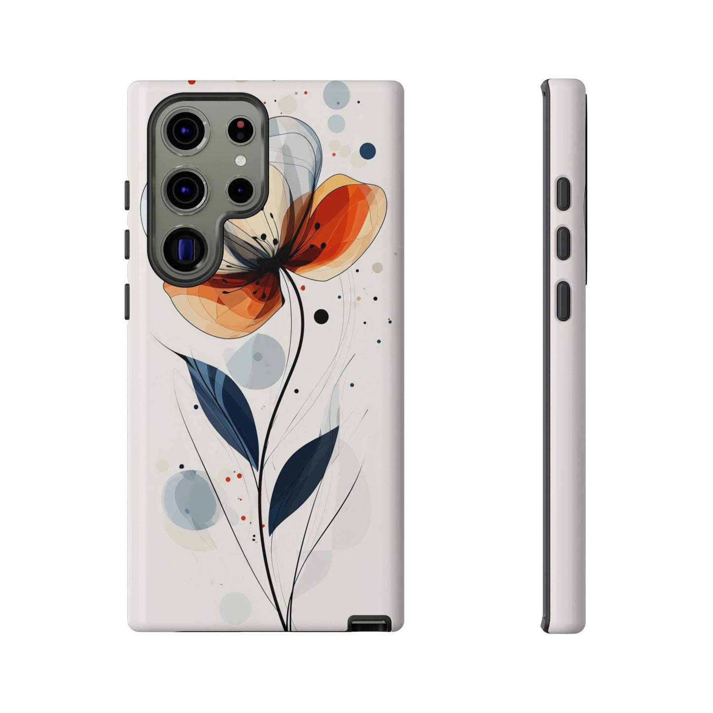 Bloom in Motion – Artistic Floral Phone Case for iPhone, Pixel & Samsung