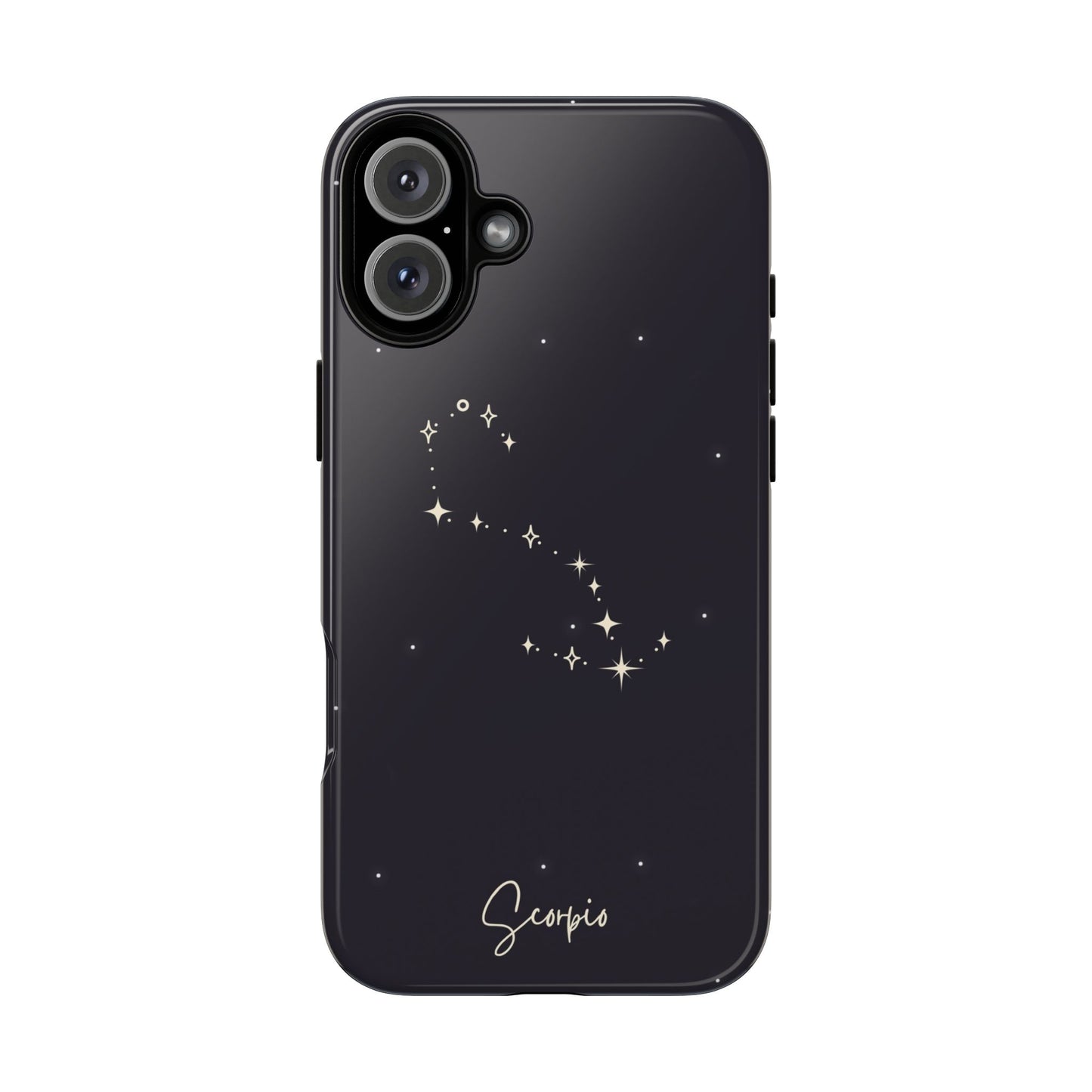 Scorpio Zodiac Night Sky Case – Mysterious Star Pattern – Cosmic Style for iPhone, Samsung & Google Pixel