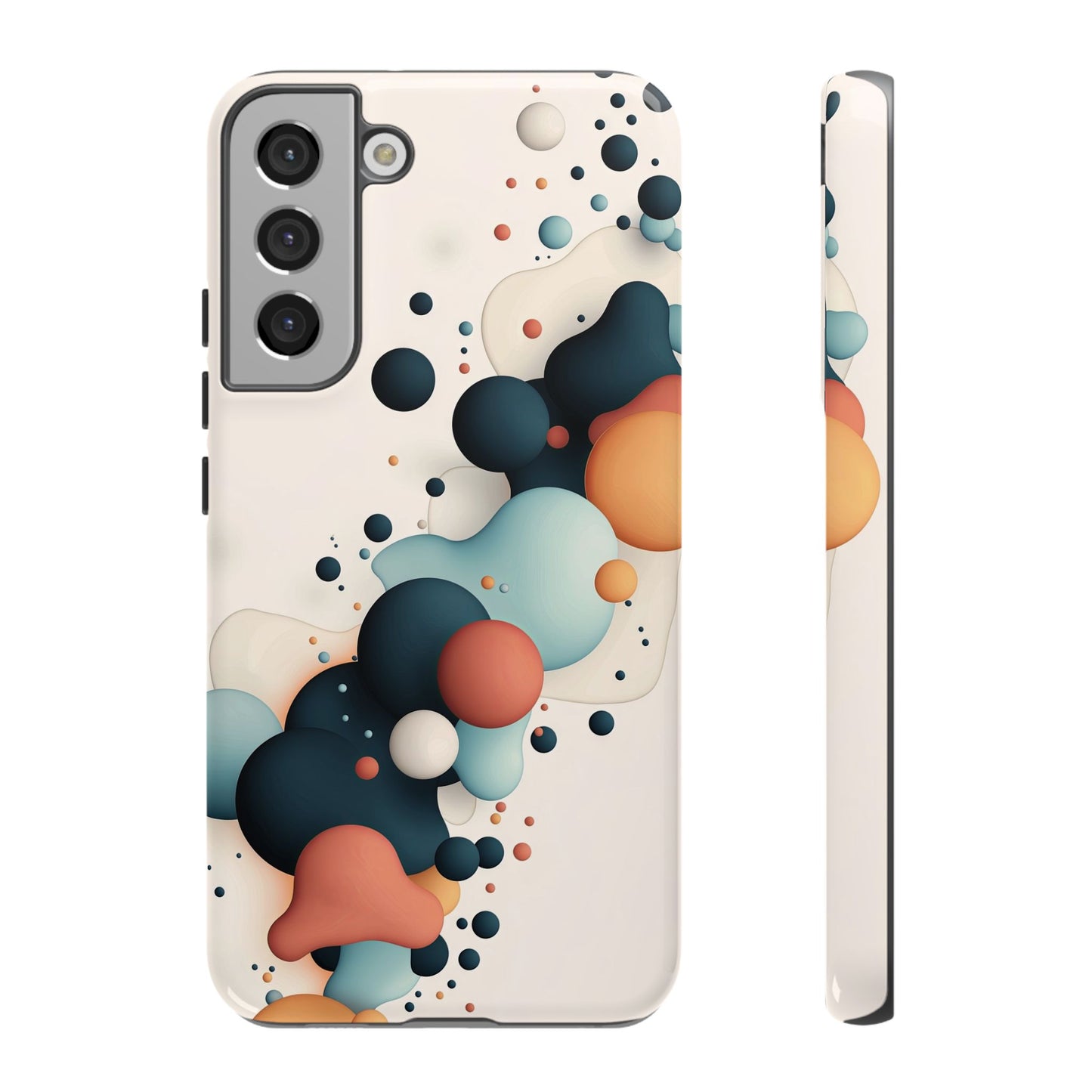 Bubble Rush – Abstract Burst Phone Case for iPhone, Samsung & Pixel