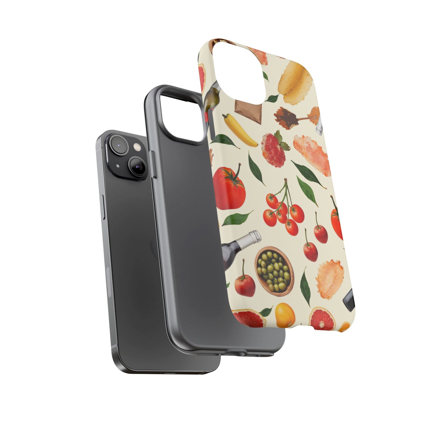 Fresh Fruits & Veggies Pattern Phone Case