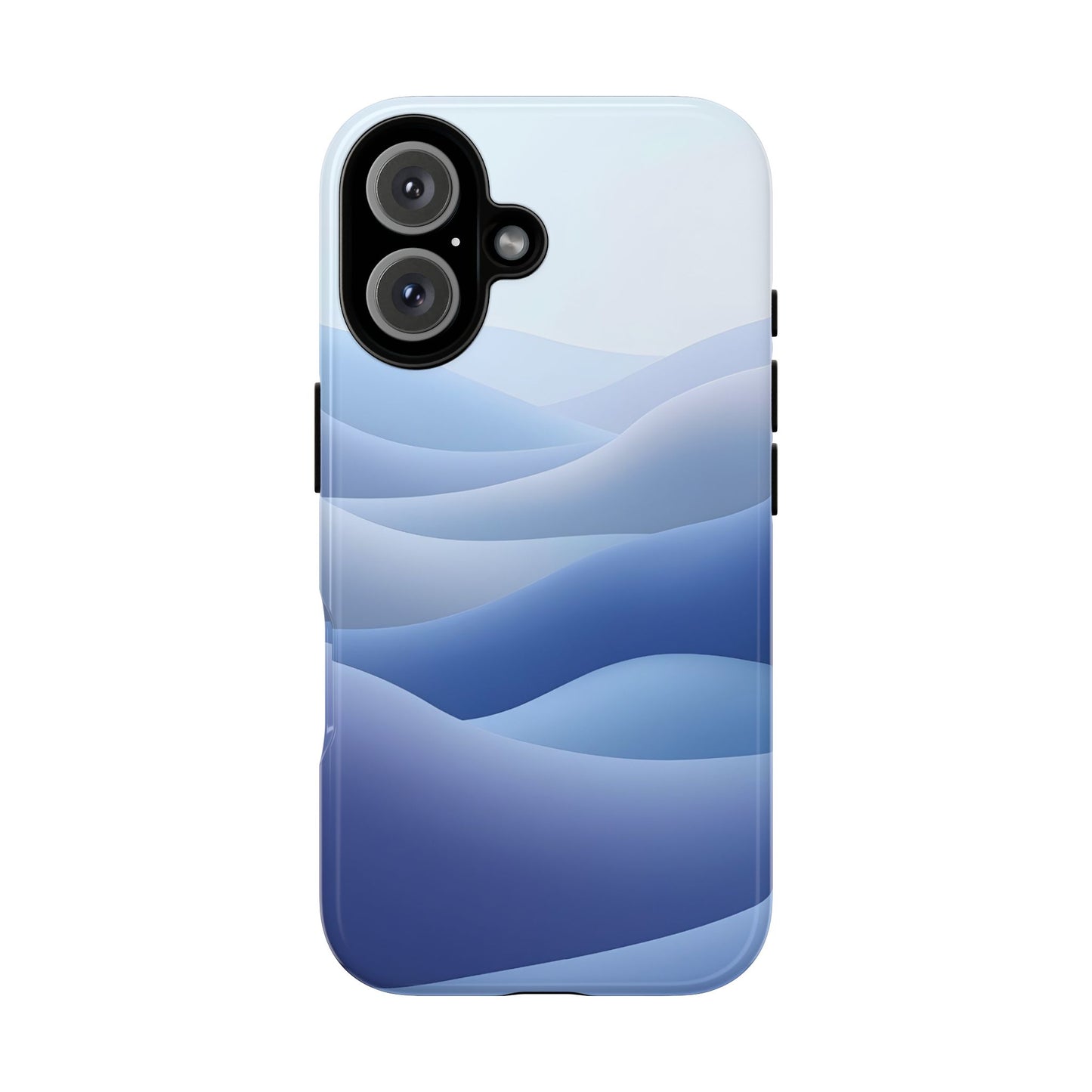 Intricate Abstract Wavy Landscape phone case