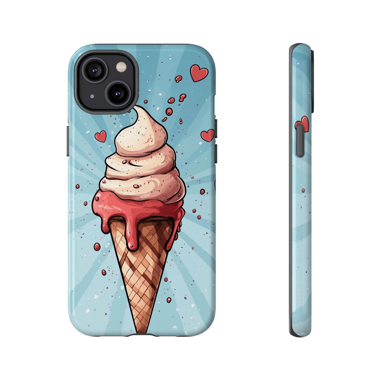 Sweet Scoop Anime Ice Cream Phone Case iPhone, Samsung, Google Pixel