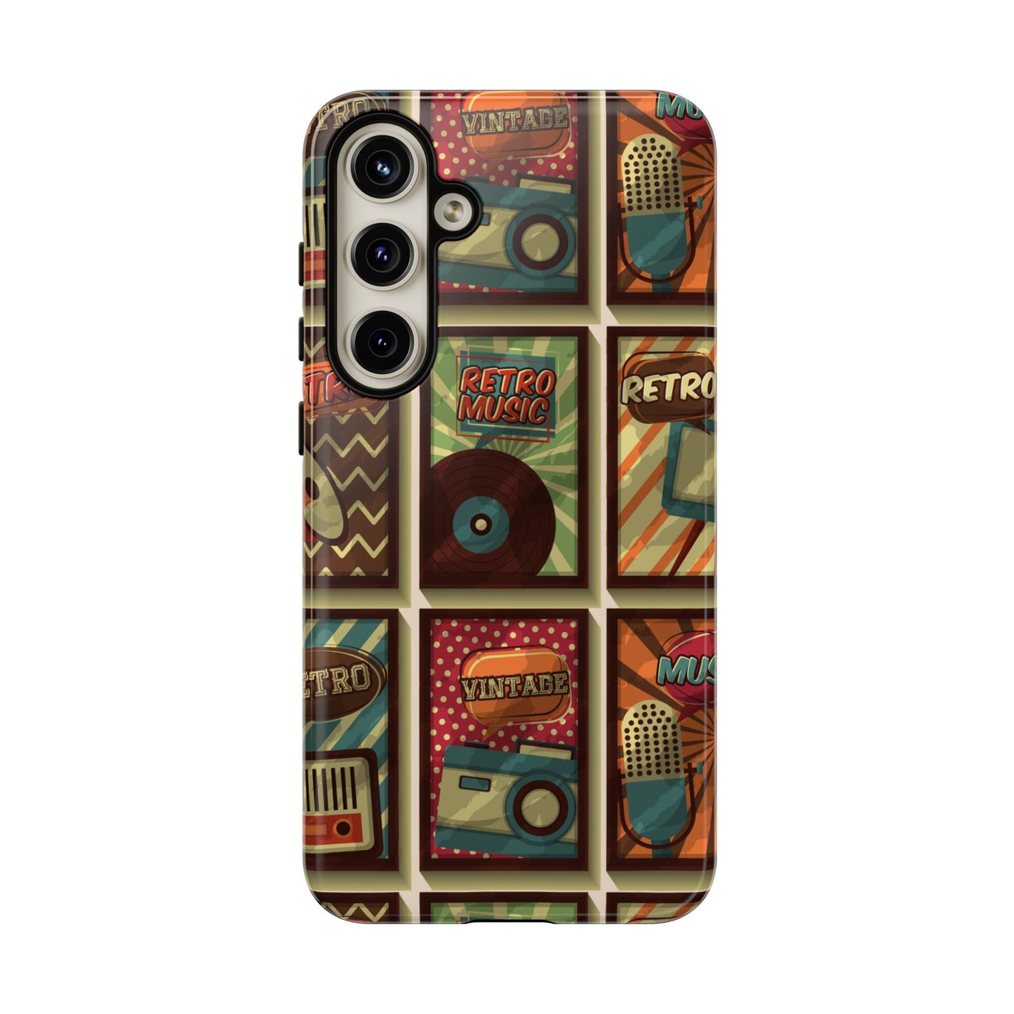Retro Vintage Poster Phone Case β Aesthetic Nostalgic Design for iPhone, Samsung & Google Pixel