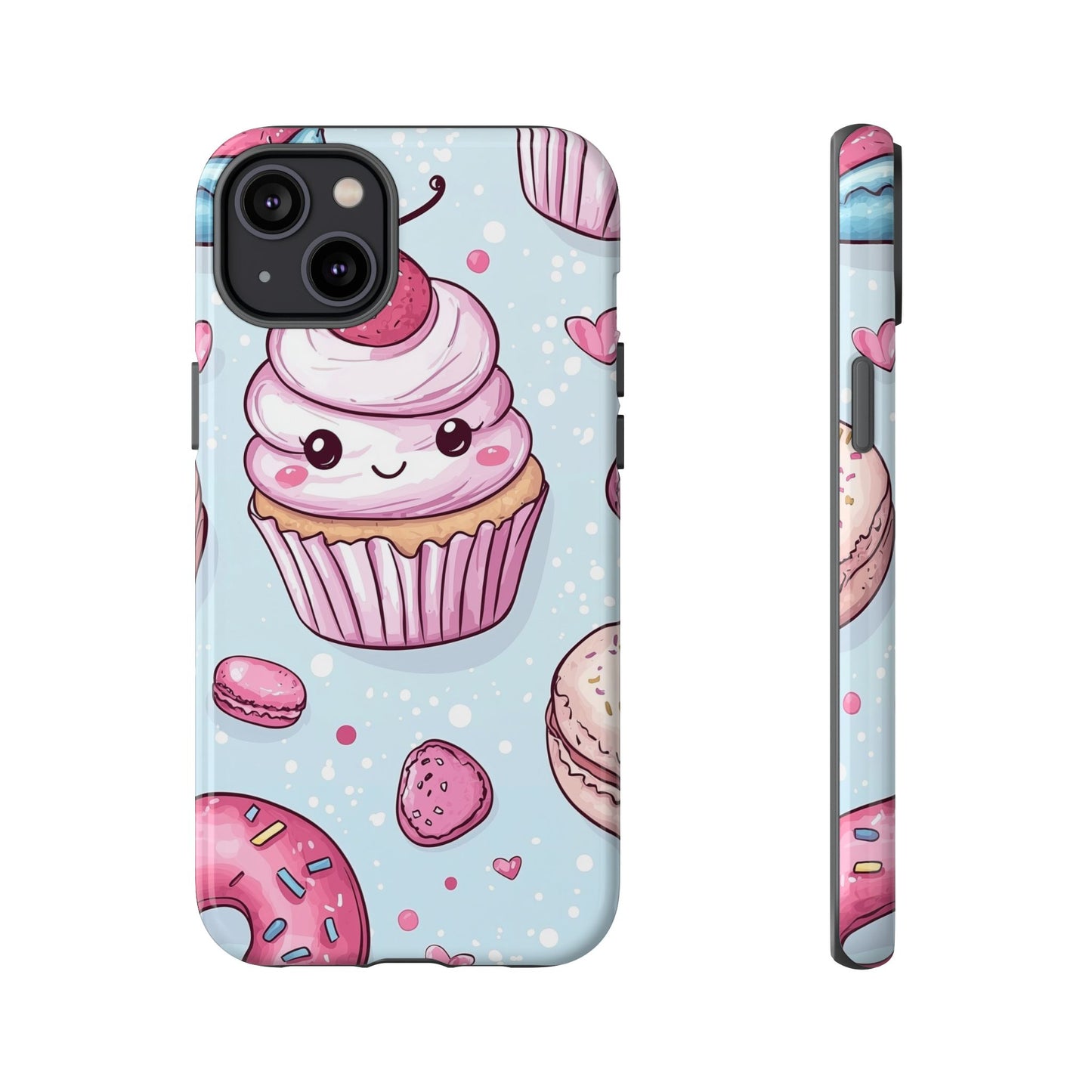 Kawaii Sweets: Adorable Dessert Anime Phone Case for iPhone, Samsung, Google Pixel