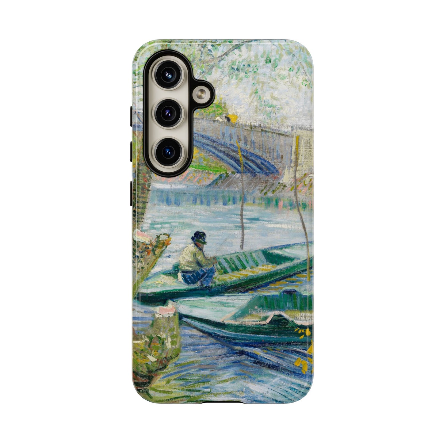 Vincent Van Gogh Fisherman Painting Phone Case - Art Case for iPhone, Samsung & Google Pixel