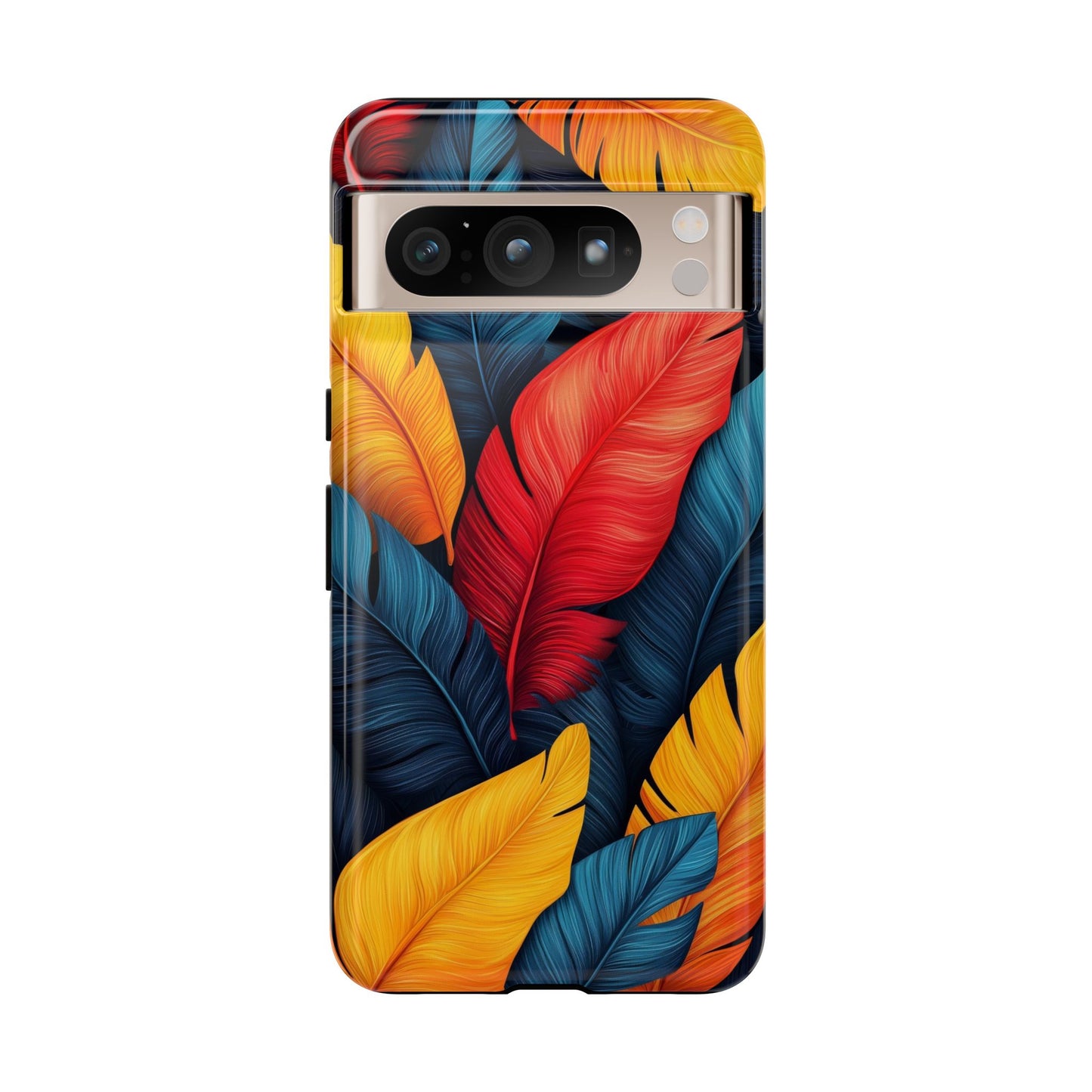 Jungle Toucan Feathers Phone Case β Vibrant & Unique for iPhone, Pixel & Samsung