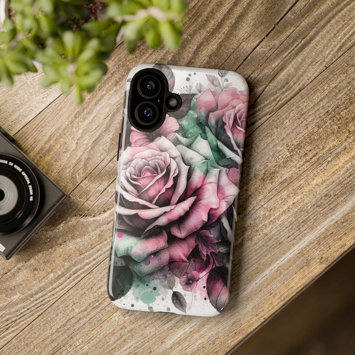 Rosy Romance Art Mobile Case