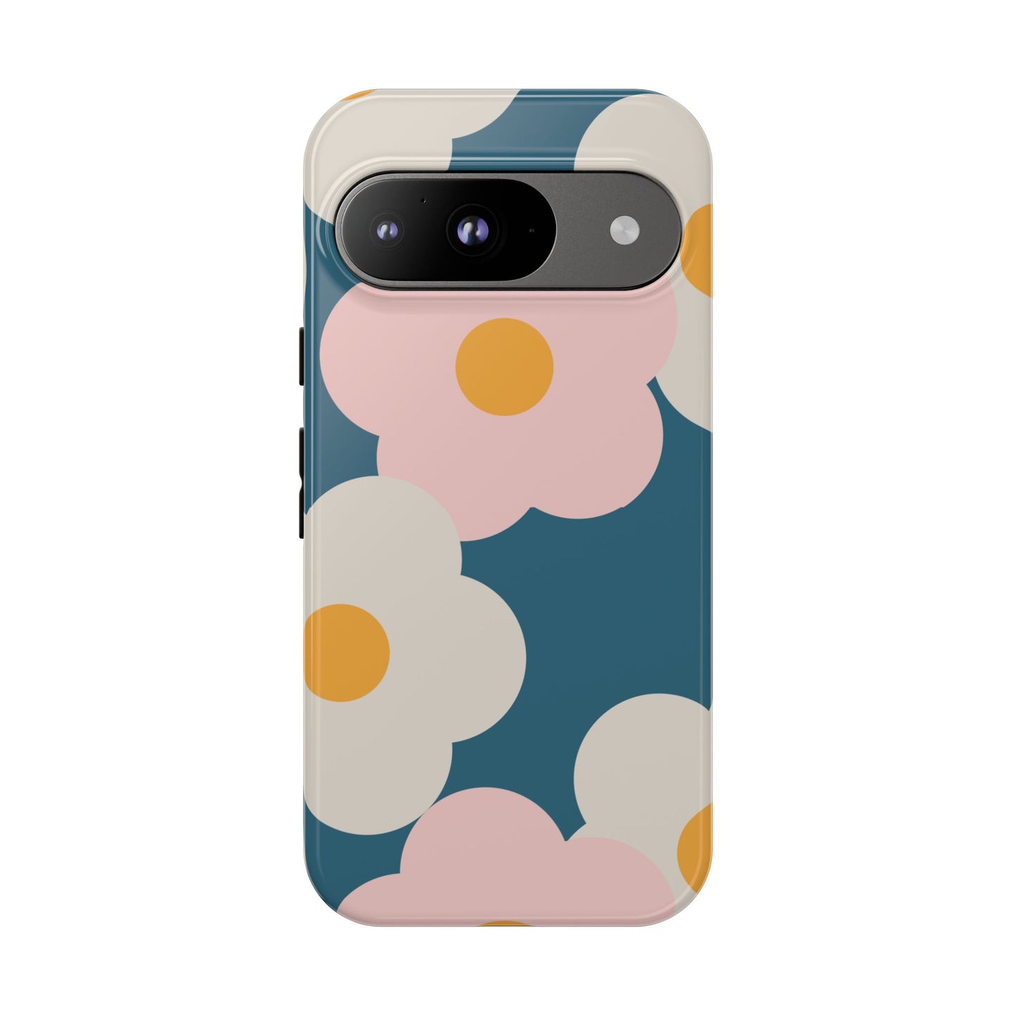 Retro Floral Phone Case – Vintage Aesthetic for iPhone, Samsung & Google Pixel