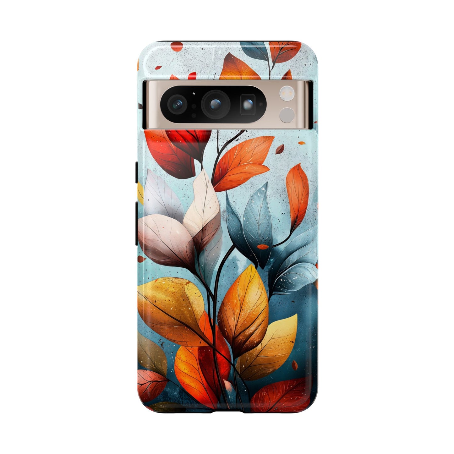 Autumn Blaze | Bold Floral Leaf Phone Case for iPhone, Pixel & Samsung