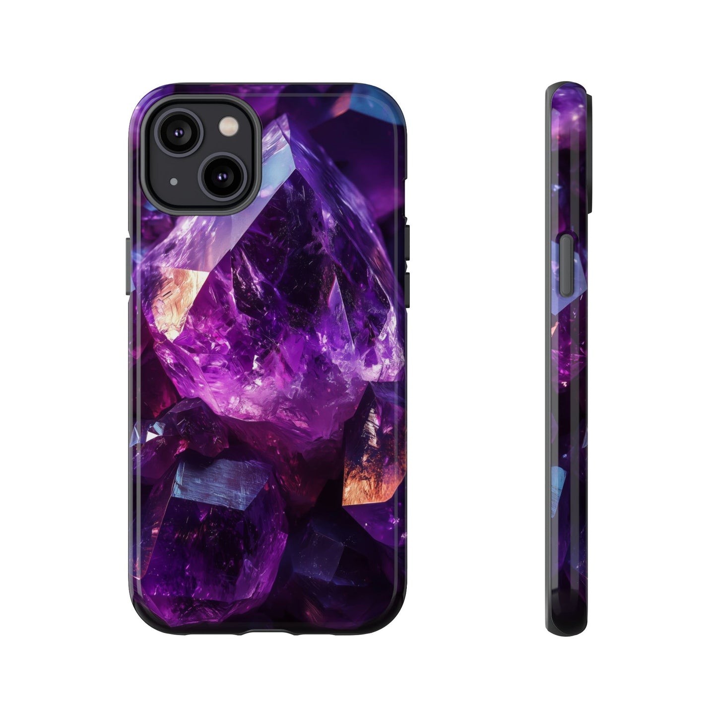 Royal Amethyst Stones Crystals Phone Case for iPhone, Samsung & Google Pixel