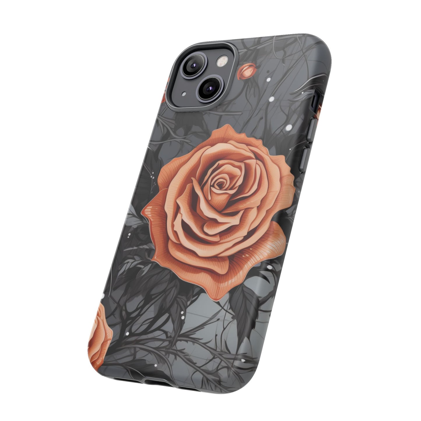 Mystic Noir Rose Mobile Case