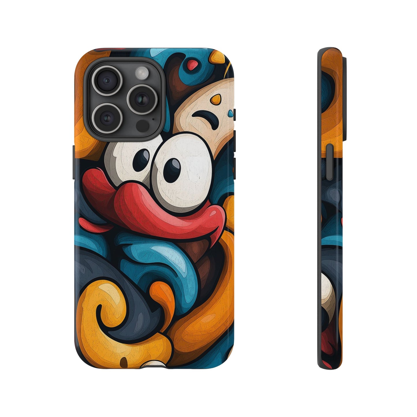 Funky Eyes – Playful Pop Abstract Phone Case for iPhone, Samsung & Pixel