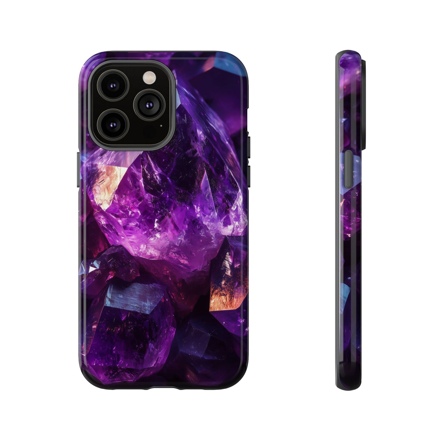 Royal Amethyst Stones Crystals Phone Case for iPhone, Samsung & Google Pixel