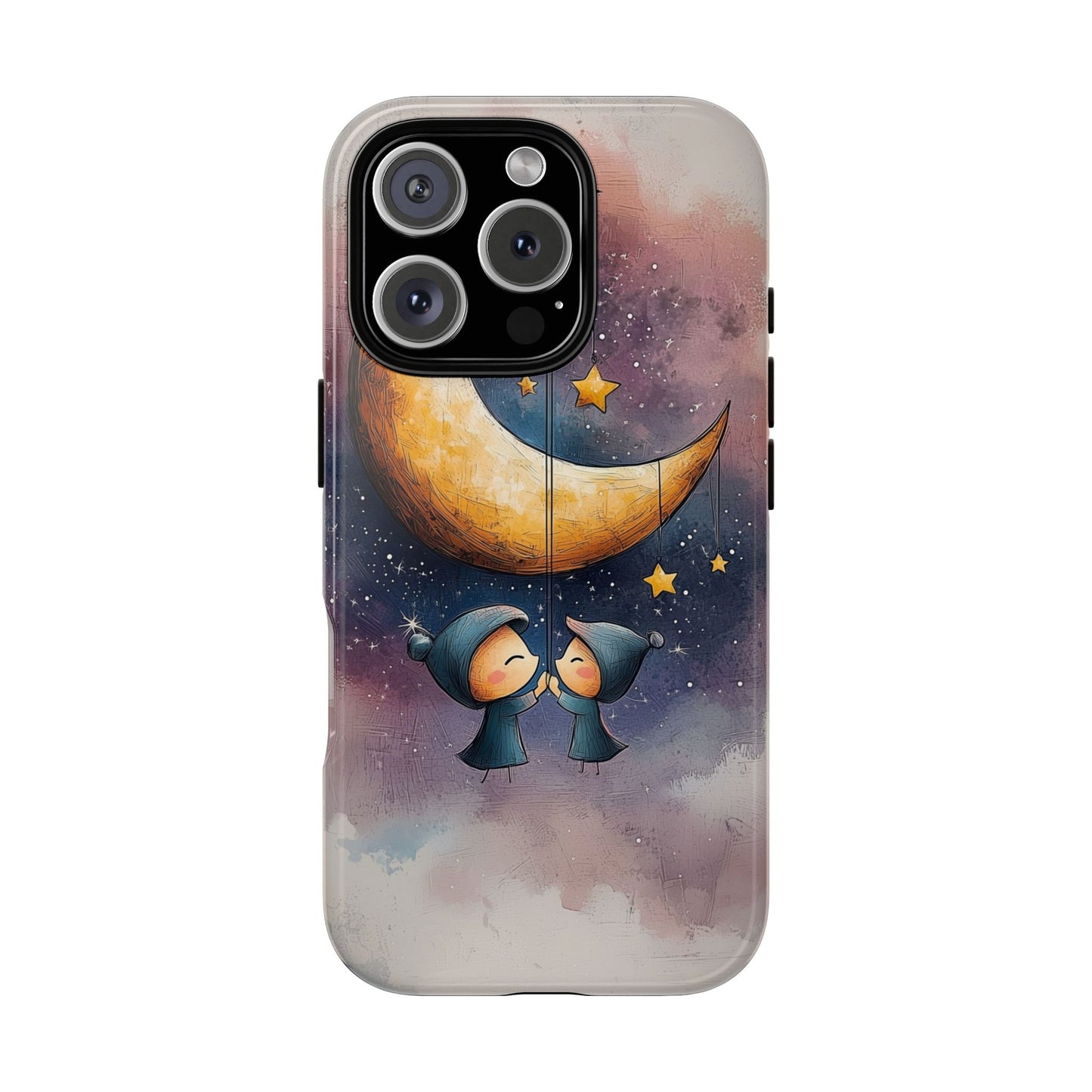 Dreamy Moonlight Duo Phone Case for iPhone, Samsung, Google Pixel