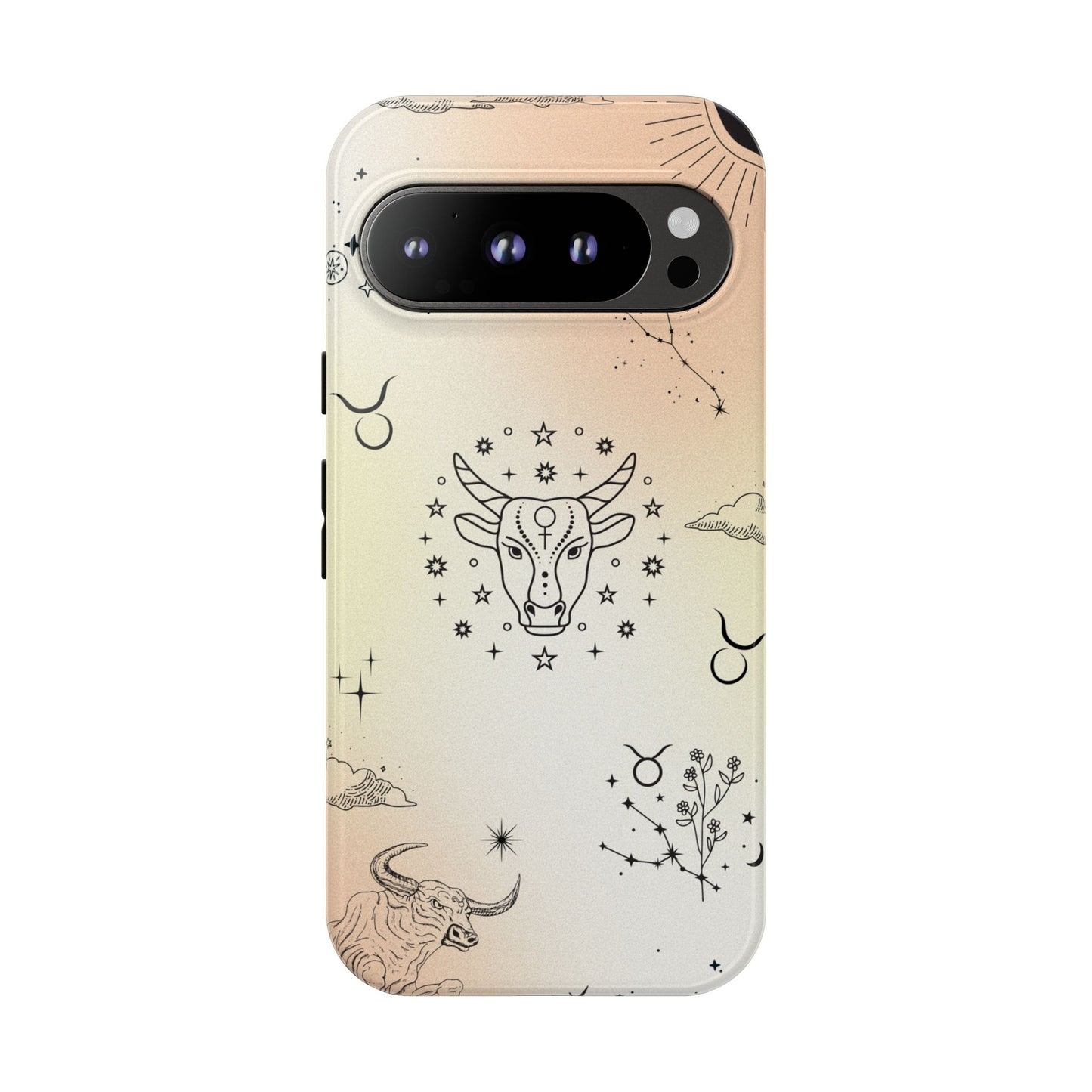 Taurus Zodiac Sign Phone Case β Elegant & Earthy Style for iPhone, Samsung & Google Pixel
