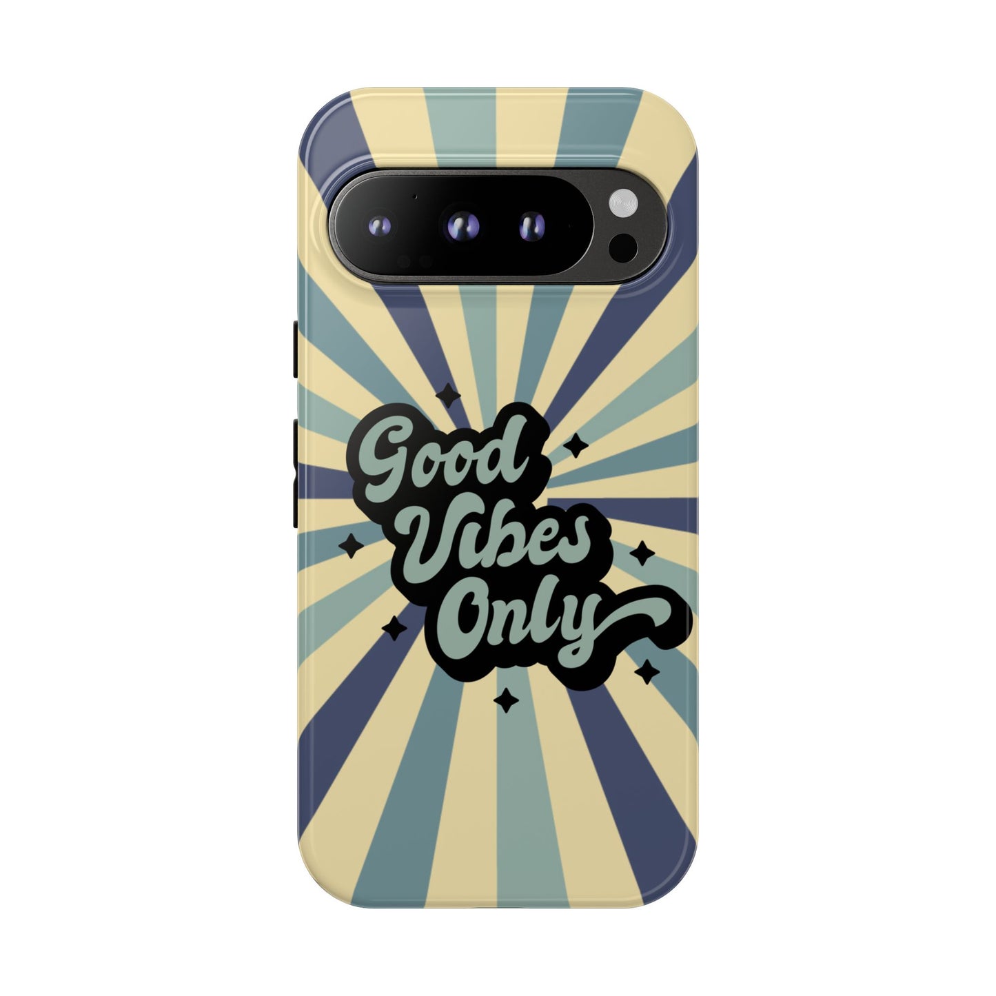 Retro "Good Vibes Only" Phone Case β Vintage Aesthetic for iPhone, Samsung & Google Pixel