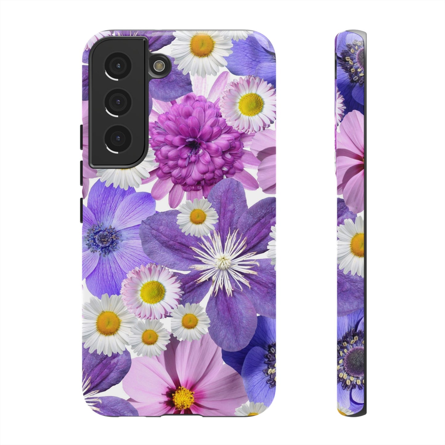 Lavender Blossom Floral Mobile Case