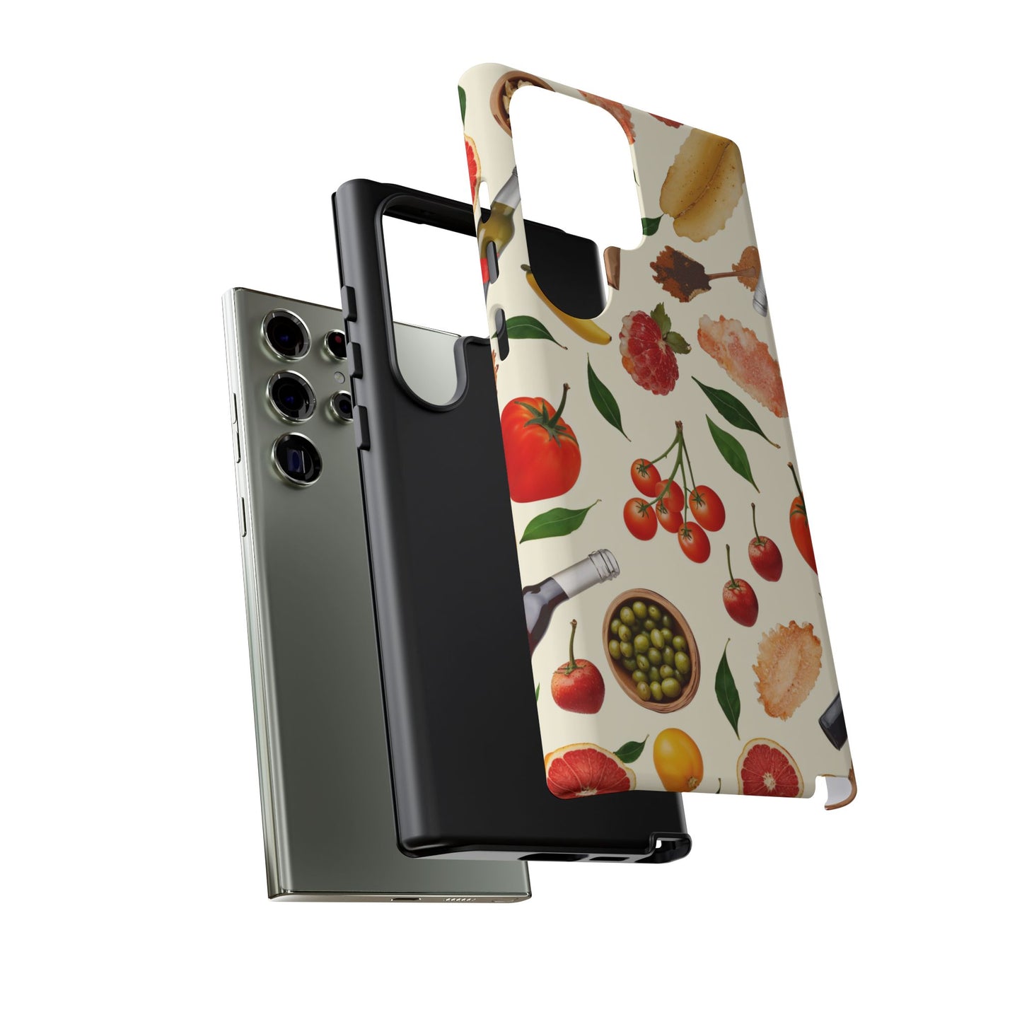 Fresh Fruits & Veggies Pattern Phone Case