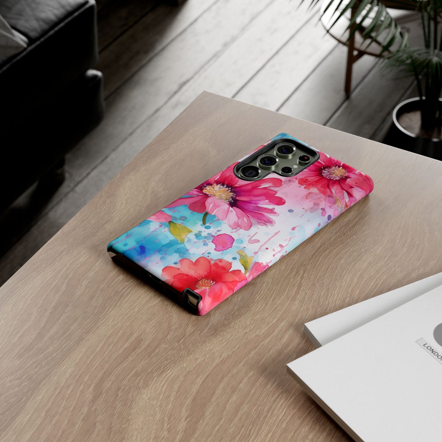 Watercolor Bloom Floral Mobile Case