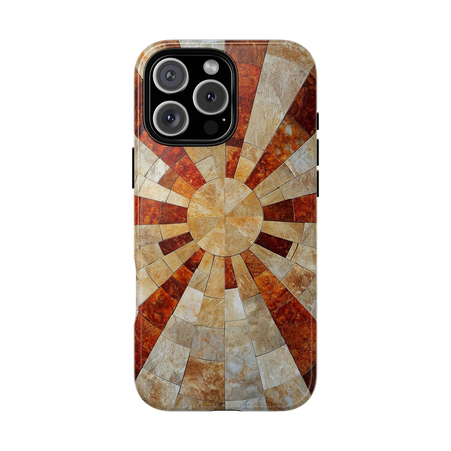 Boho Radiance Stone Mosaic Phone Case for iPhone, Pixel & Samsung