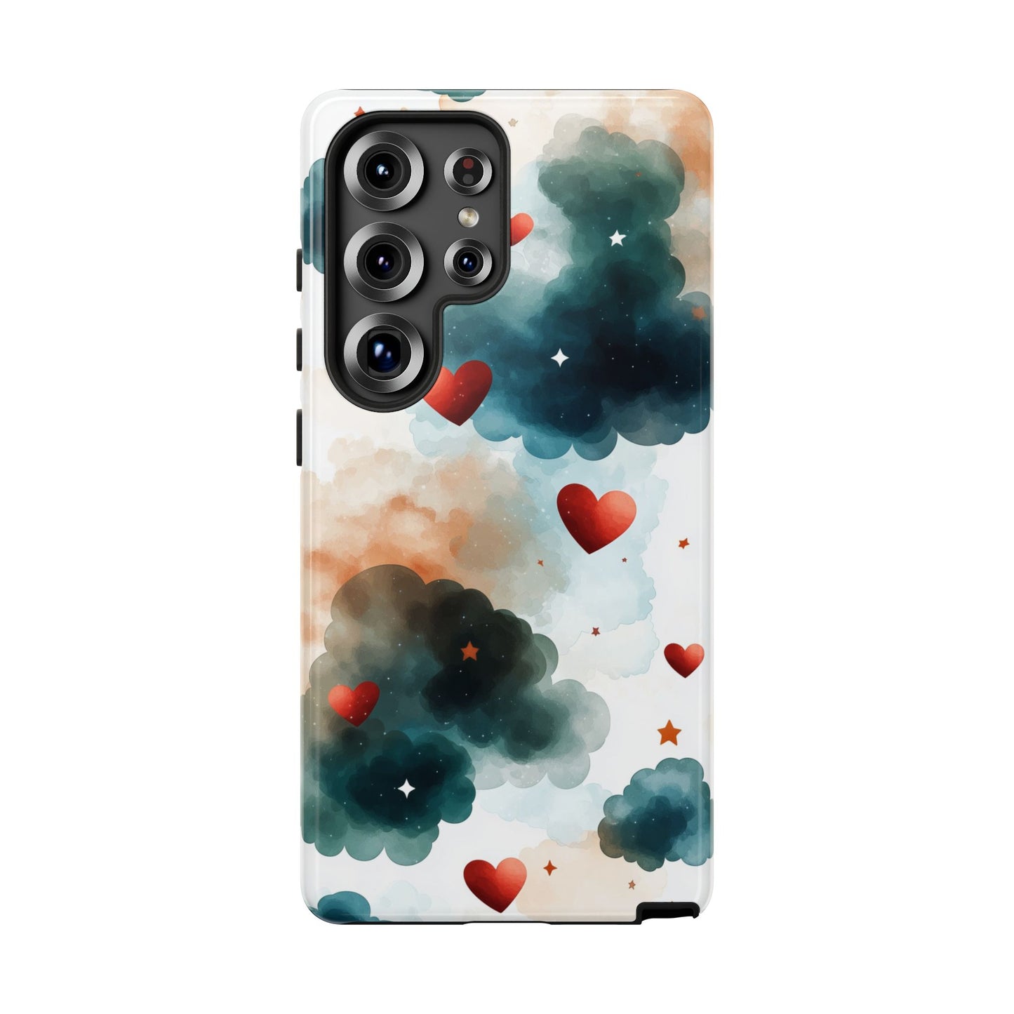 Celestial Heart Drift - Anime Aesthetic Phone Case for iPhone, Samsung, Google Pixel