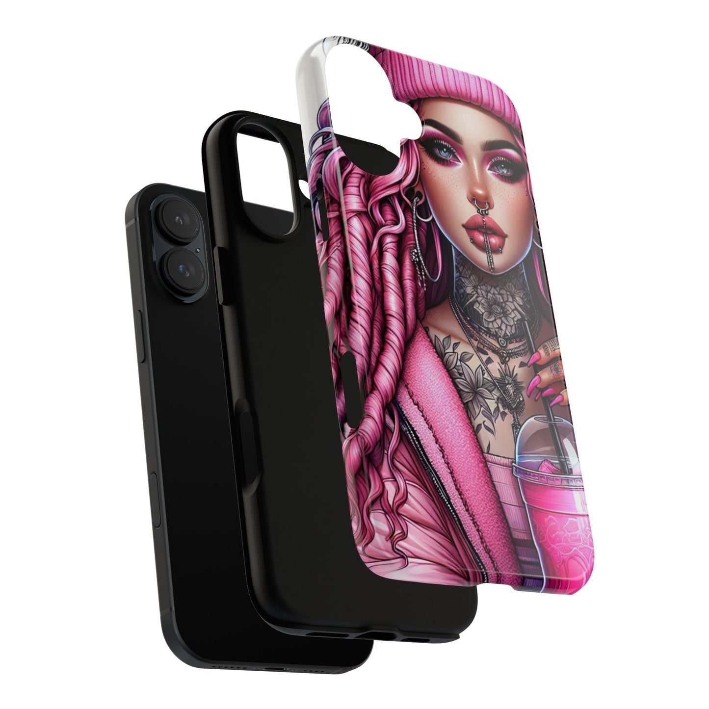 Pink Rebellion – Edgy Street Style & Tattooed Chic Mobile Cover