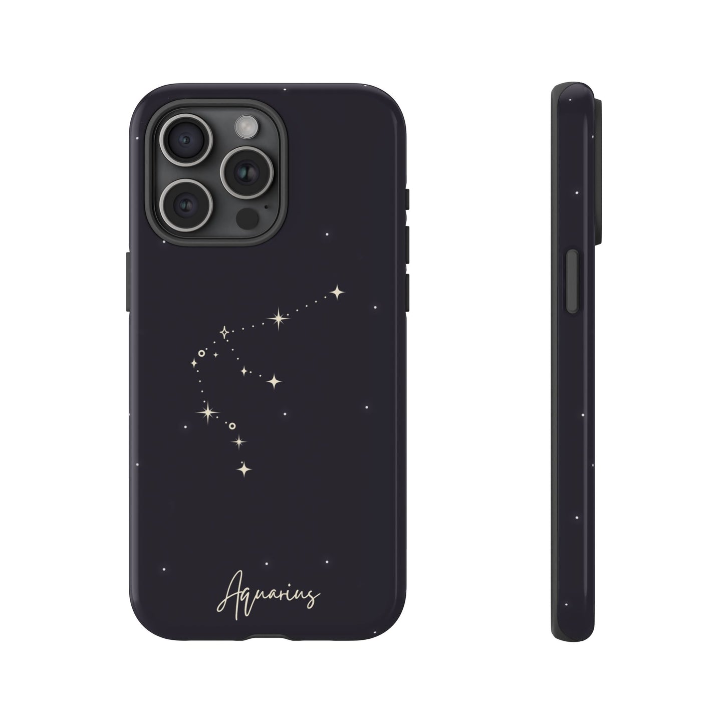 Aquarius Star Map Phone Case – Futuristic & Celestial Design – Cosmic Aesthetic for iPhone, Samsung & Google Pixel