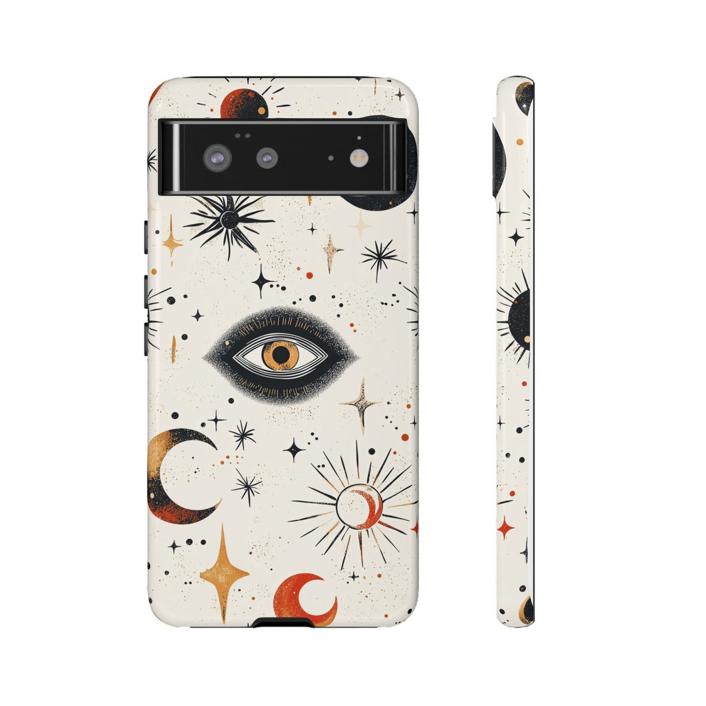 Mystic Moon & Stars Boho Phone Case for iPhone, Pixel & Samsung