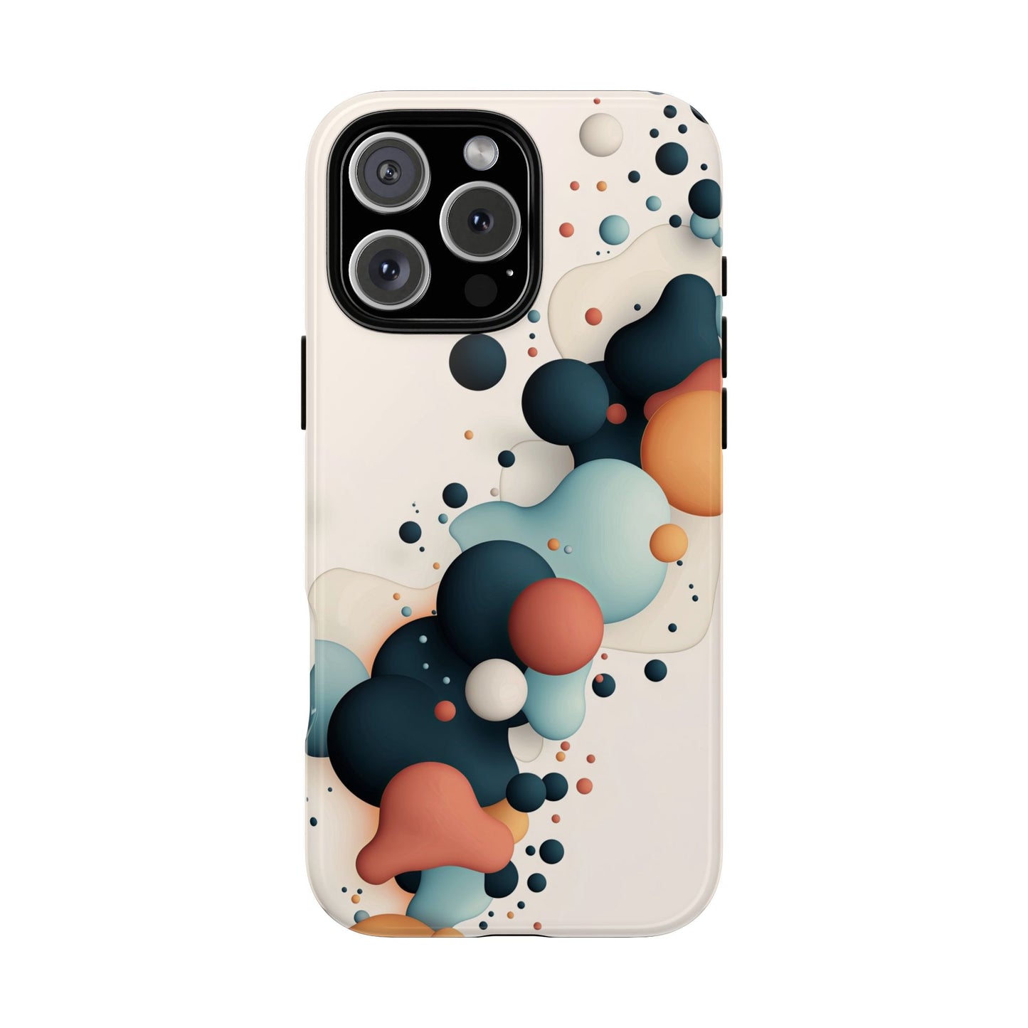 Bubble Rush – Abstract Burst Phone Case for iPhone, Samsung & Pixel