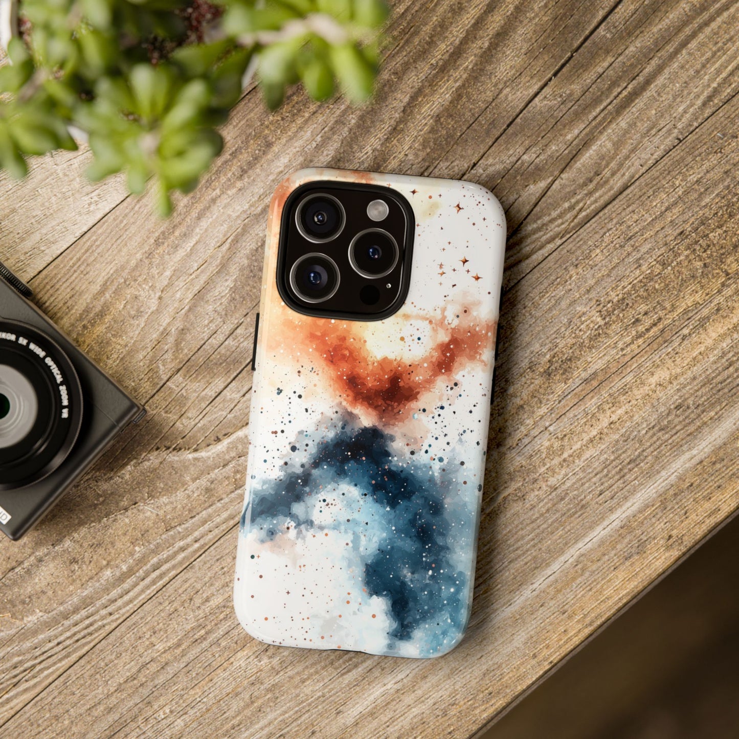 Nebula Dreams Watercolor Phone Case for iPhone, google Pixel & Samsung