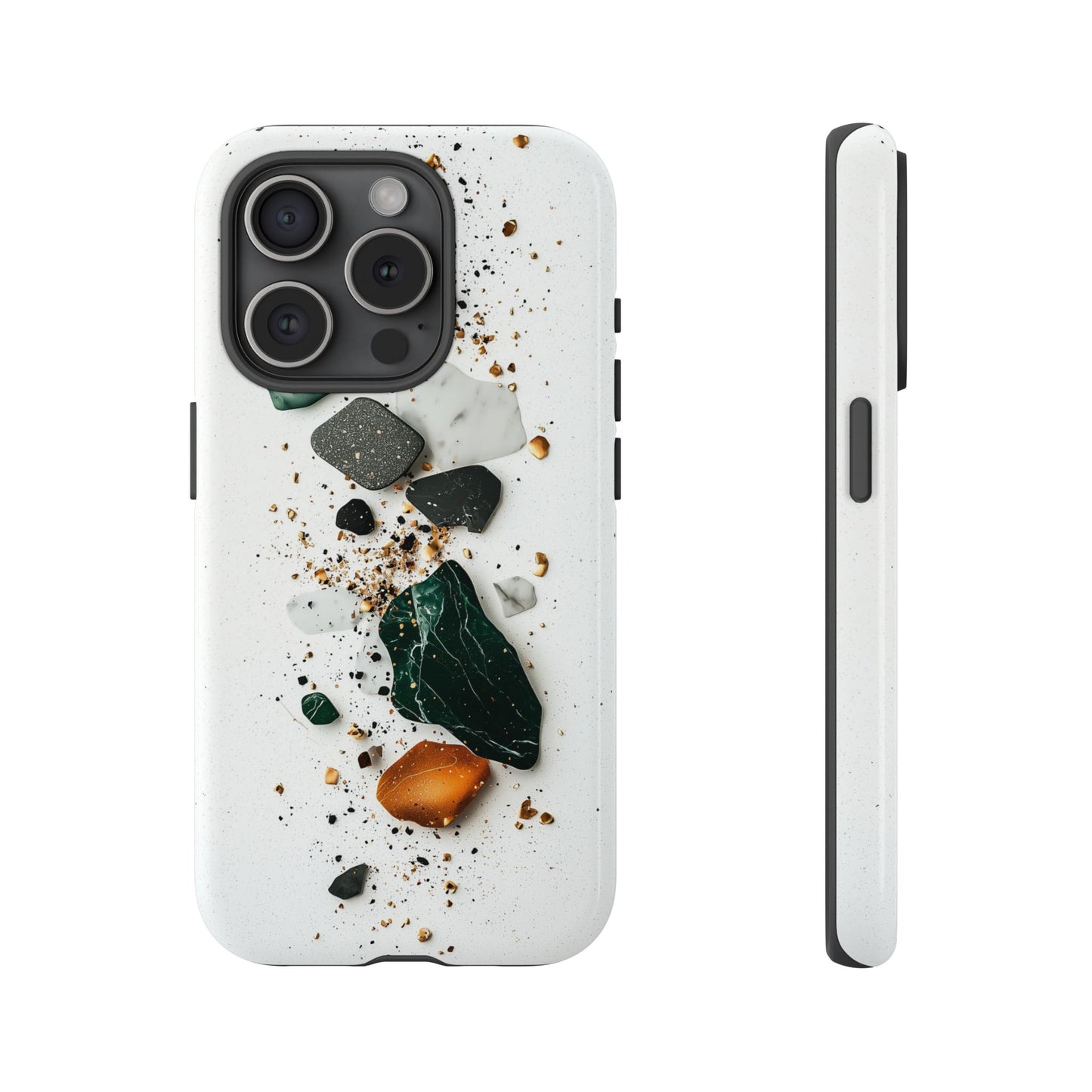 Modern Terrazzo Luxe – Fragment Art Phone Case for iPhone, google Pixel & Samsung