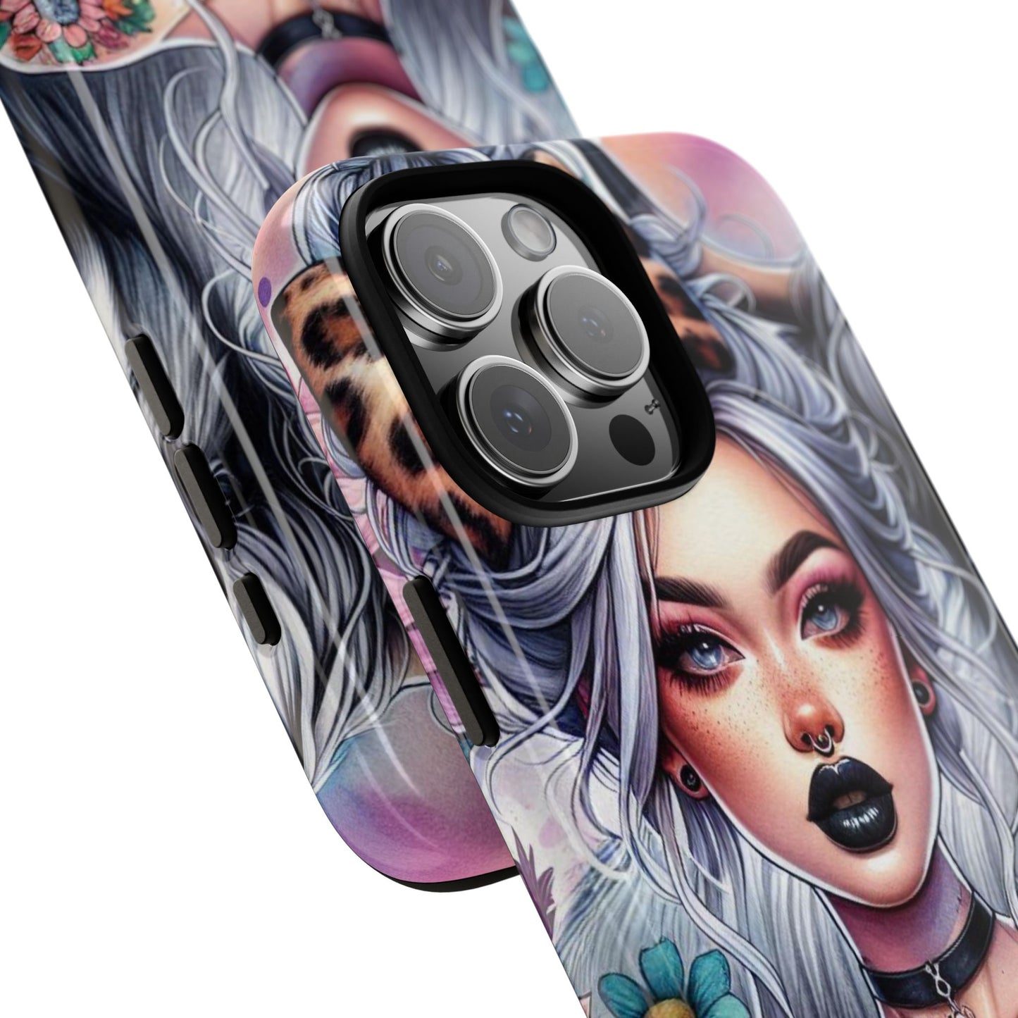 Wild Spirit – Gothic Chic & Nature Fusion Mobile Cover