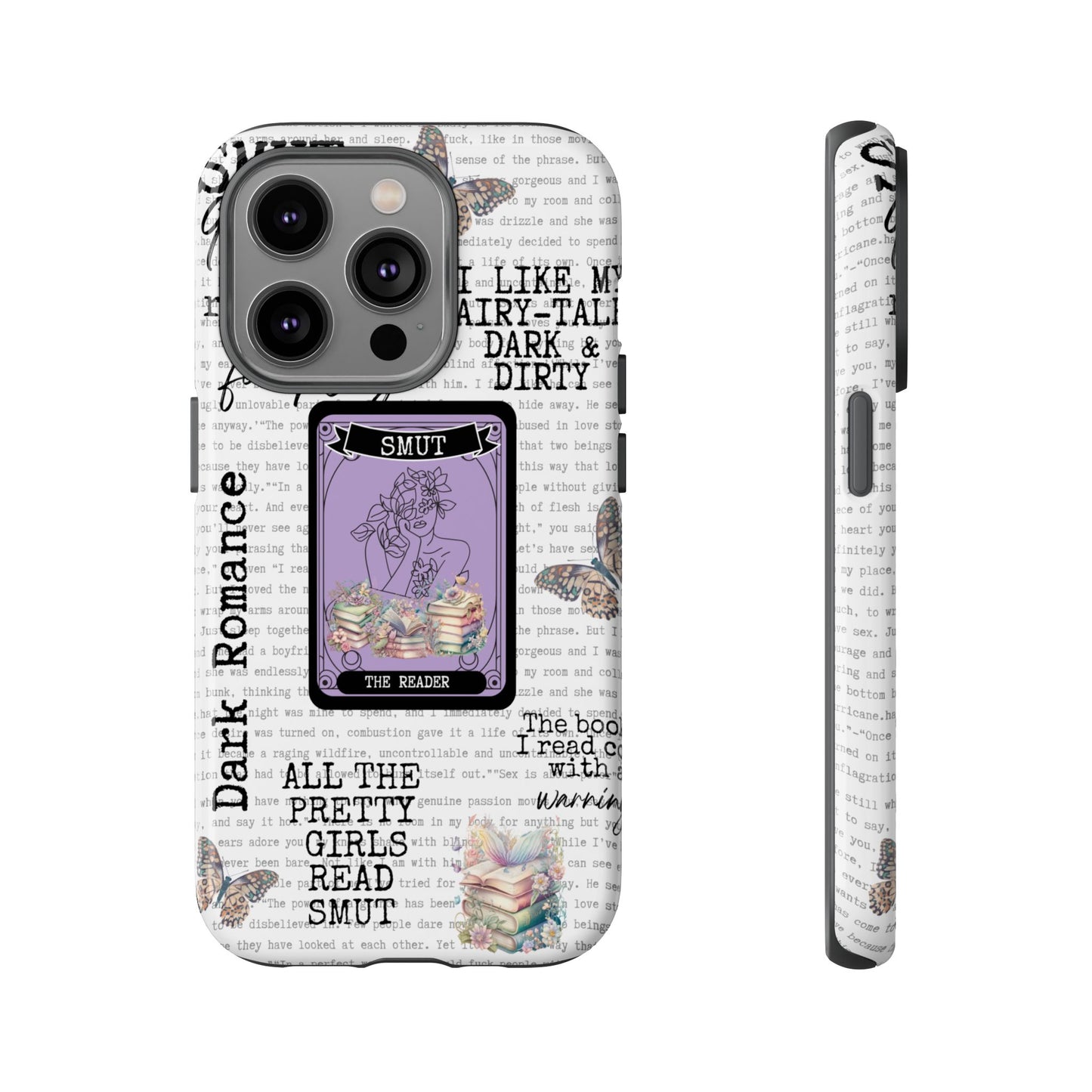 Smut Queen Phone Case β iPhone, Samsung & Google Pixel Cute Bookish Cover, Book Lover Gift