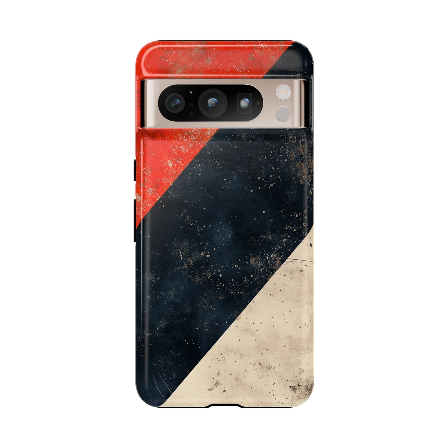 Urban Grit – Grunge Stripe Abstract Phone Case for iPhone, Samsung & Pixel