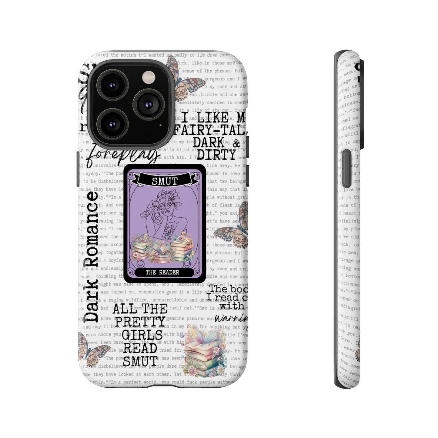 Smut Queen Phone Case β iPhone, Samsung & Google Pixel Cute Bookish Cover, Book Lover Gift