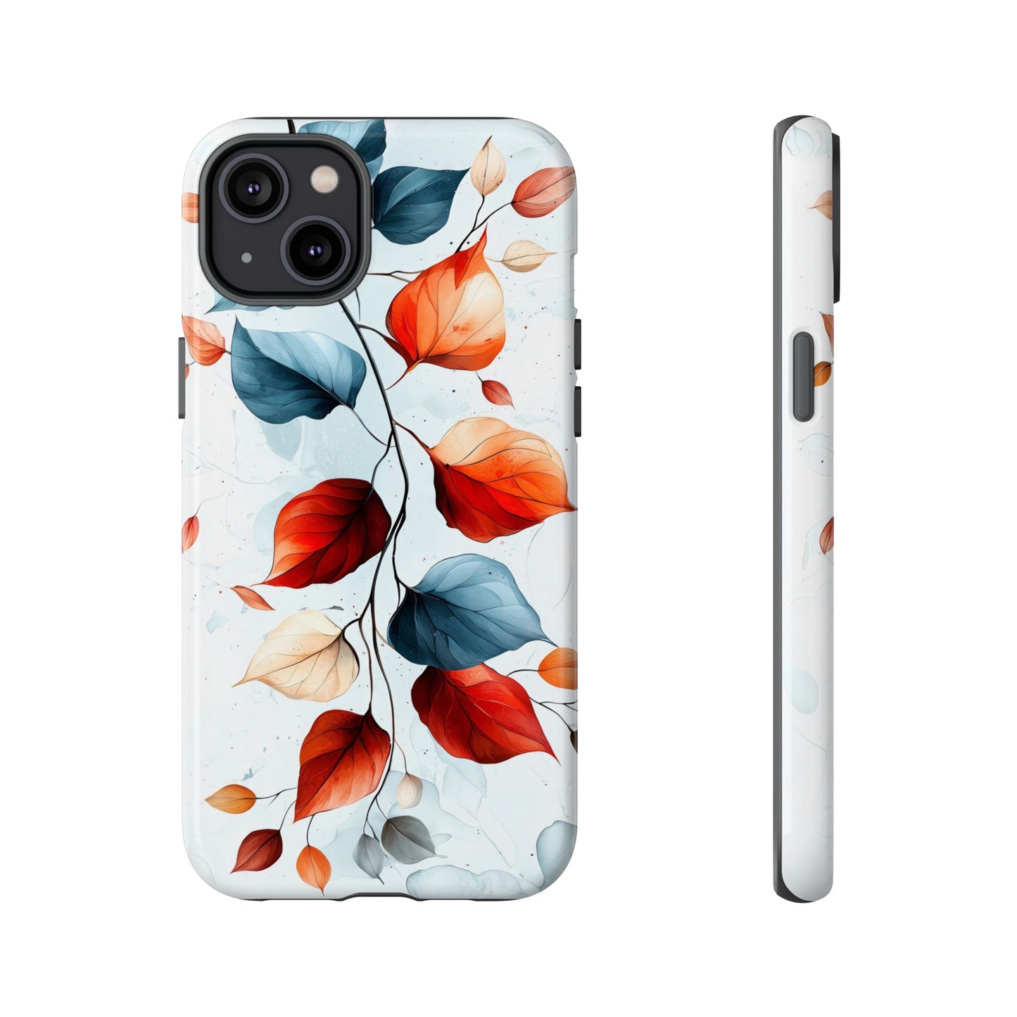 Crimson Drift | Minimalist Botanical Phone Case for iPhone, Pixel & Samsung