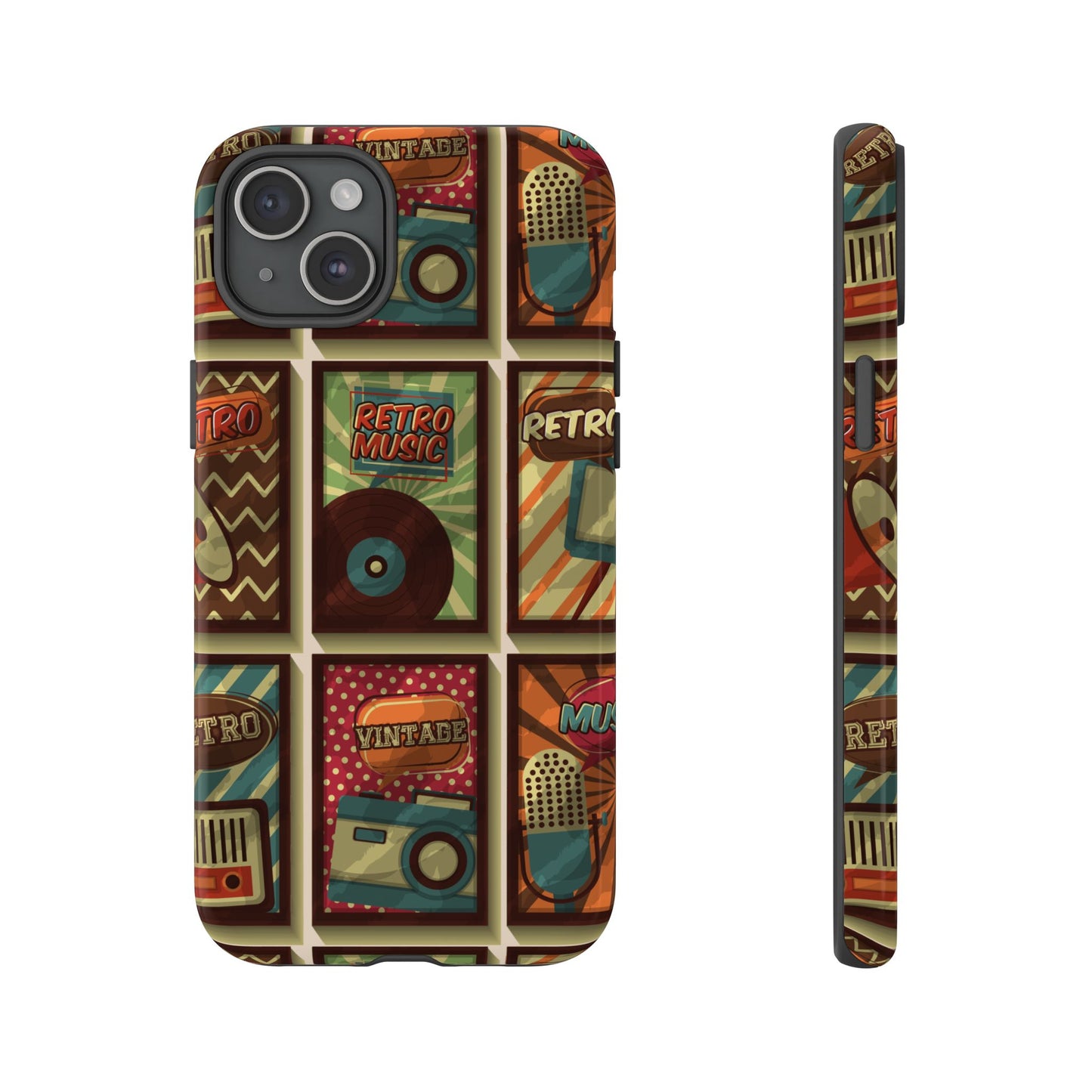Retro Vintage Poster Phone Case β Aesthetic Nostalgic Design for iPhone, Samsung & Google Pixel