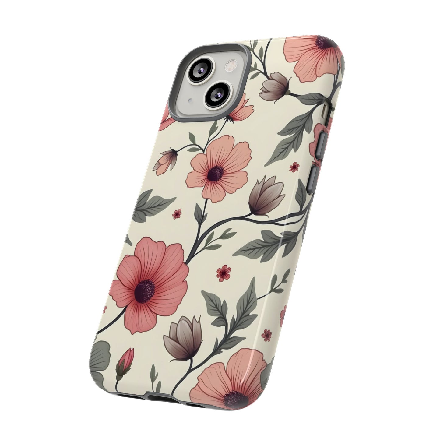 Floral Iphone Case, Botanical Pattern Design