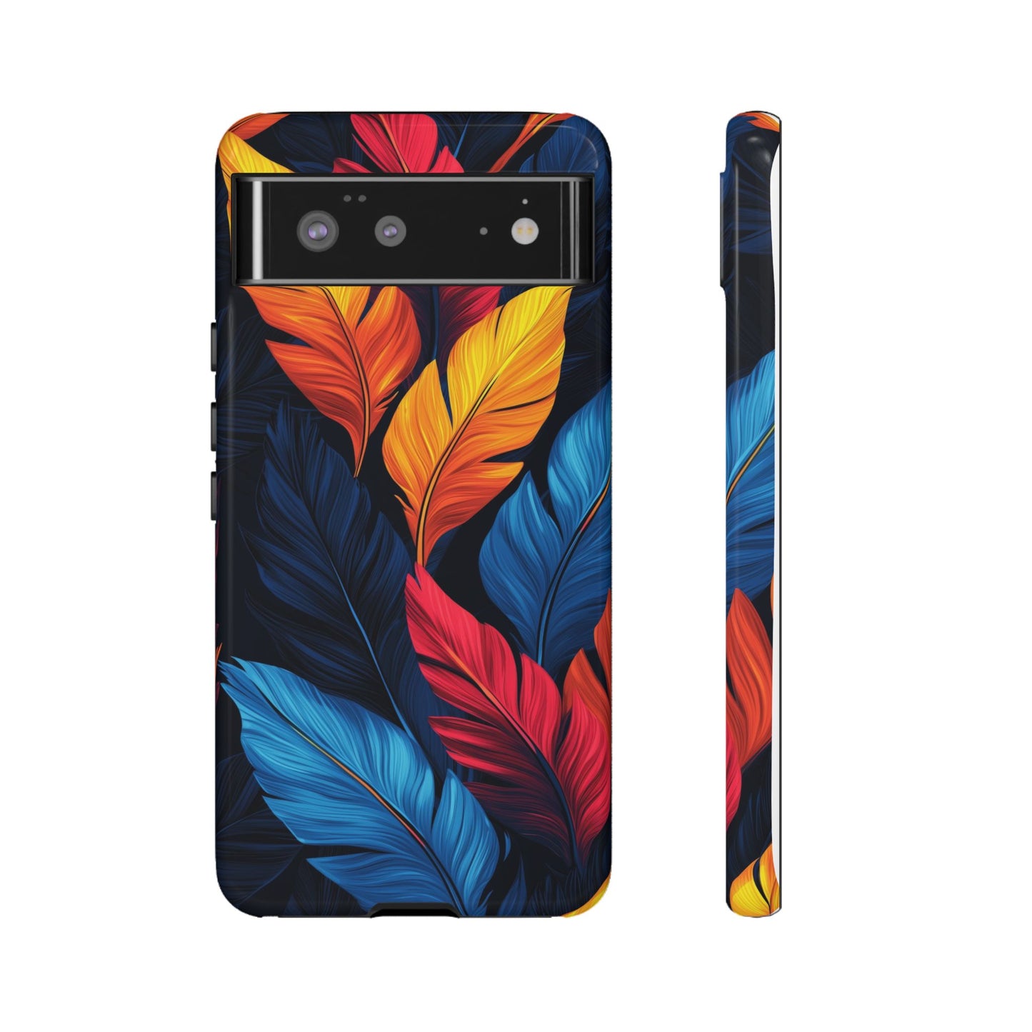Jungle Toucan Feathers Phone Case β Vibrant & Unique for iPhone, Pixel & Samsung
