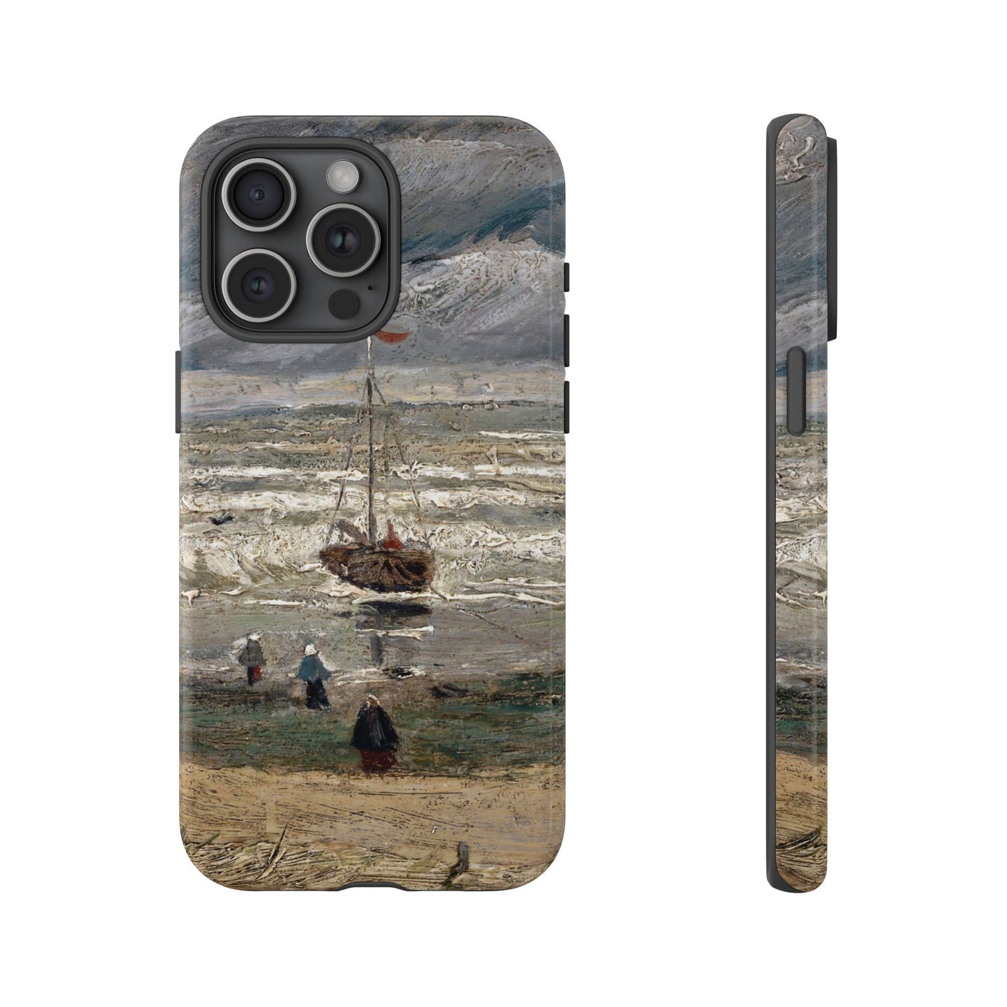 Vincent Van Gogh Phone Case - iPhone, Samsung, Google Pixel Cover - Ocean & Boat Painting Phone Case - Van Gogh Art Gift - Nautical Phone Case, Coastal Life Lover Gift